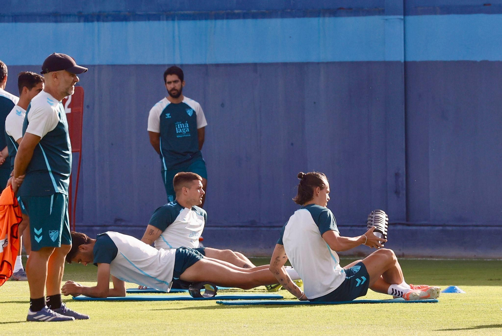 Las fotos de Ángel Recio, a tope con el Málaga CF y apunta a Las Palmas