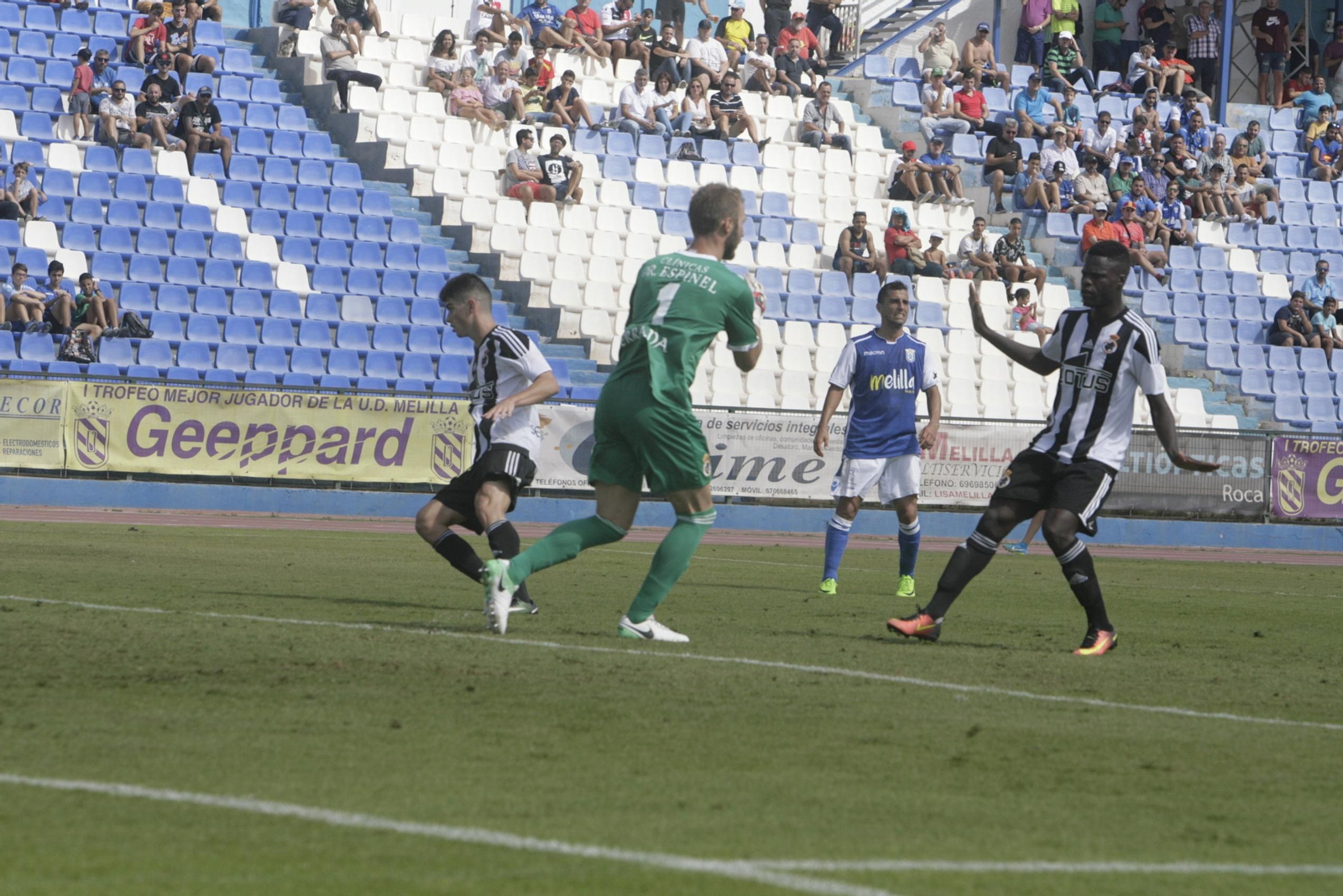 Las imágenes del Melilla-Balona