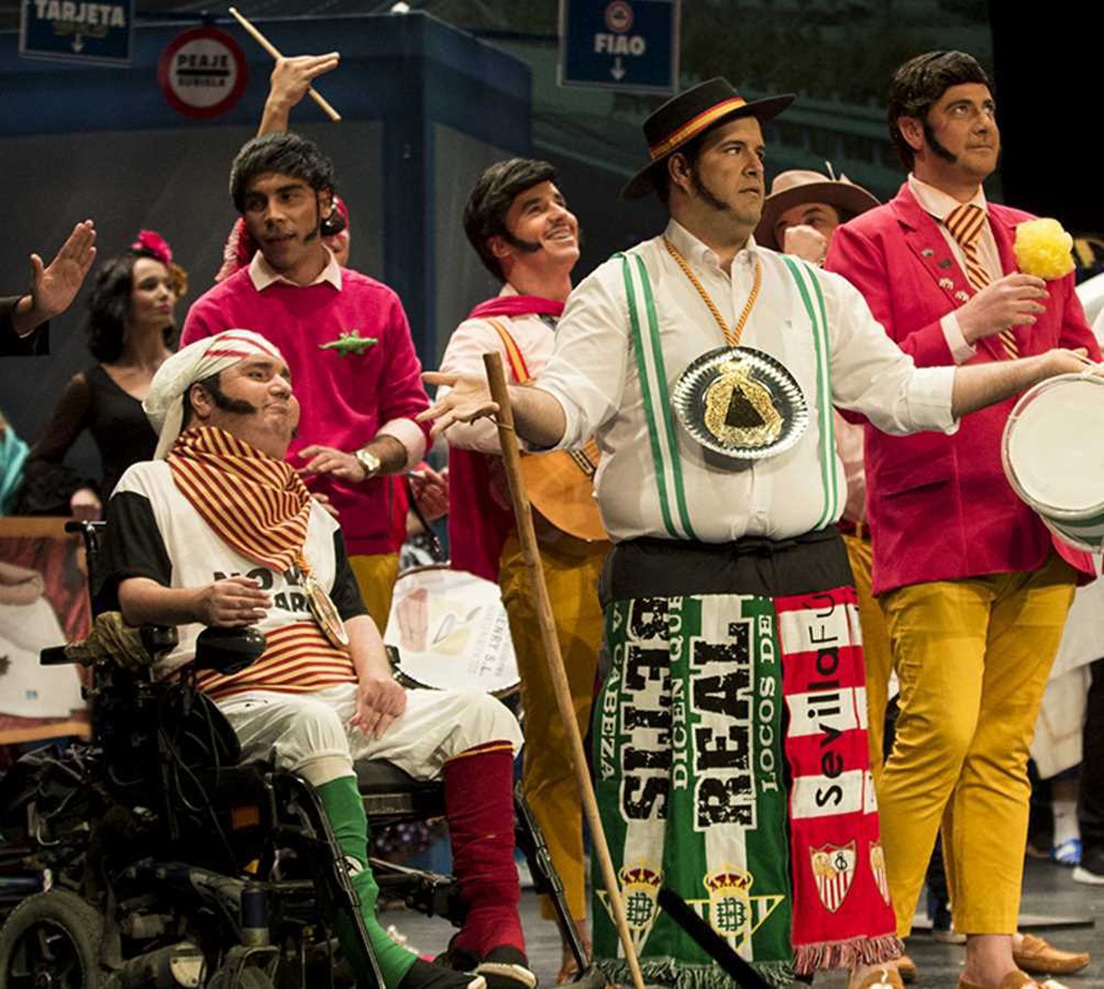 Las imágenes de la quinta función de cuartos