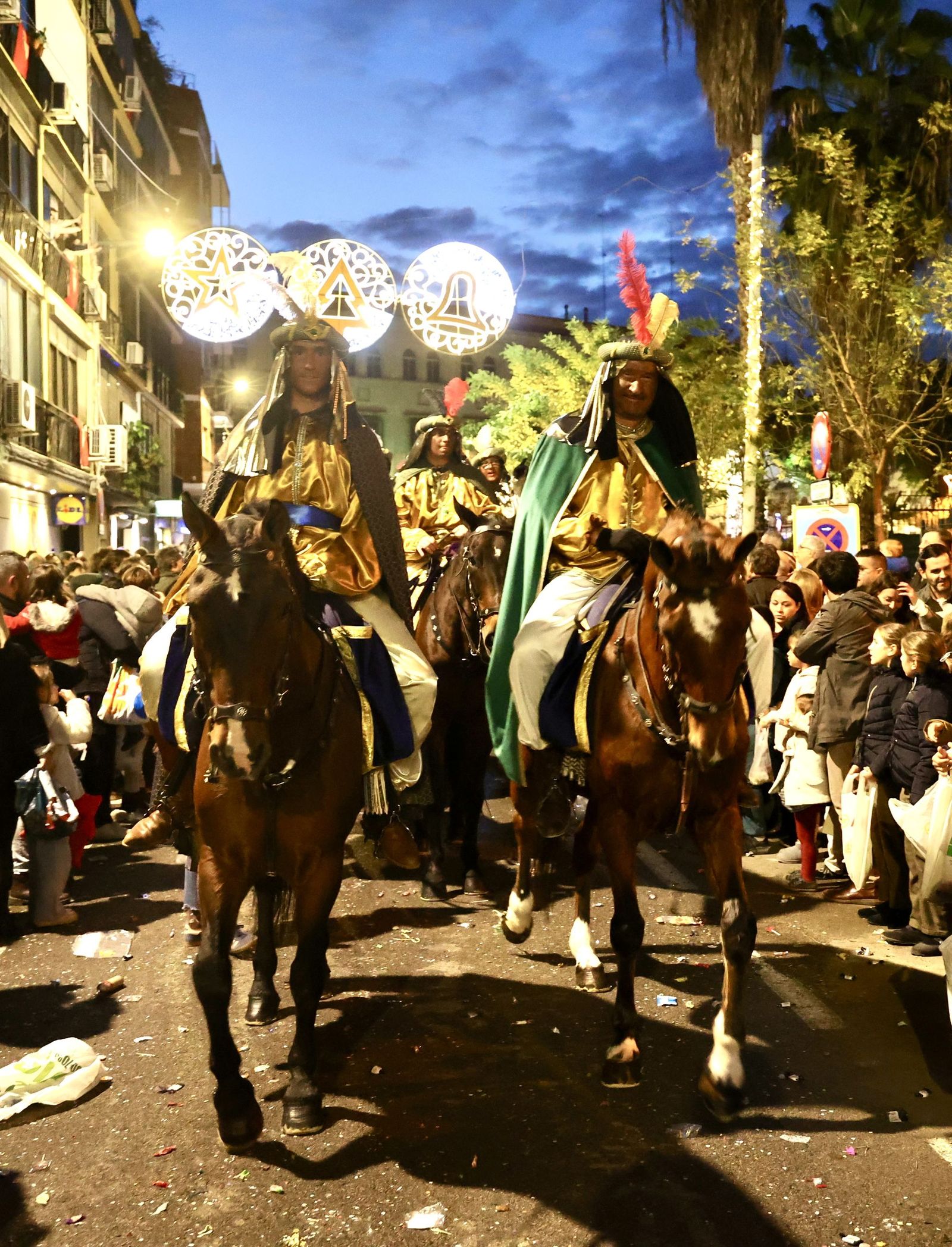 Las fotos del Heraldo Real en Los Remedios