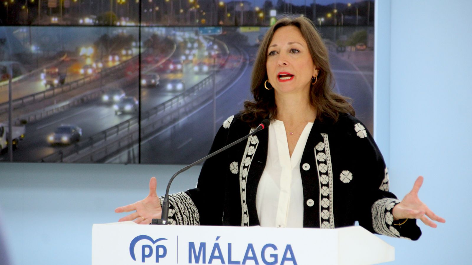 Patricia Navarro, presidenta del PP de Málaga.