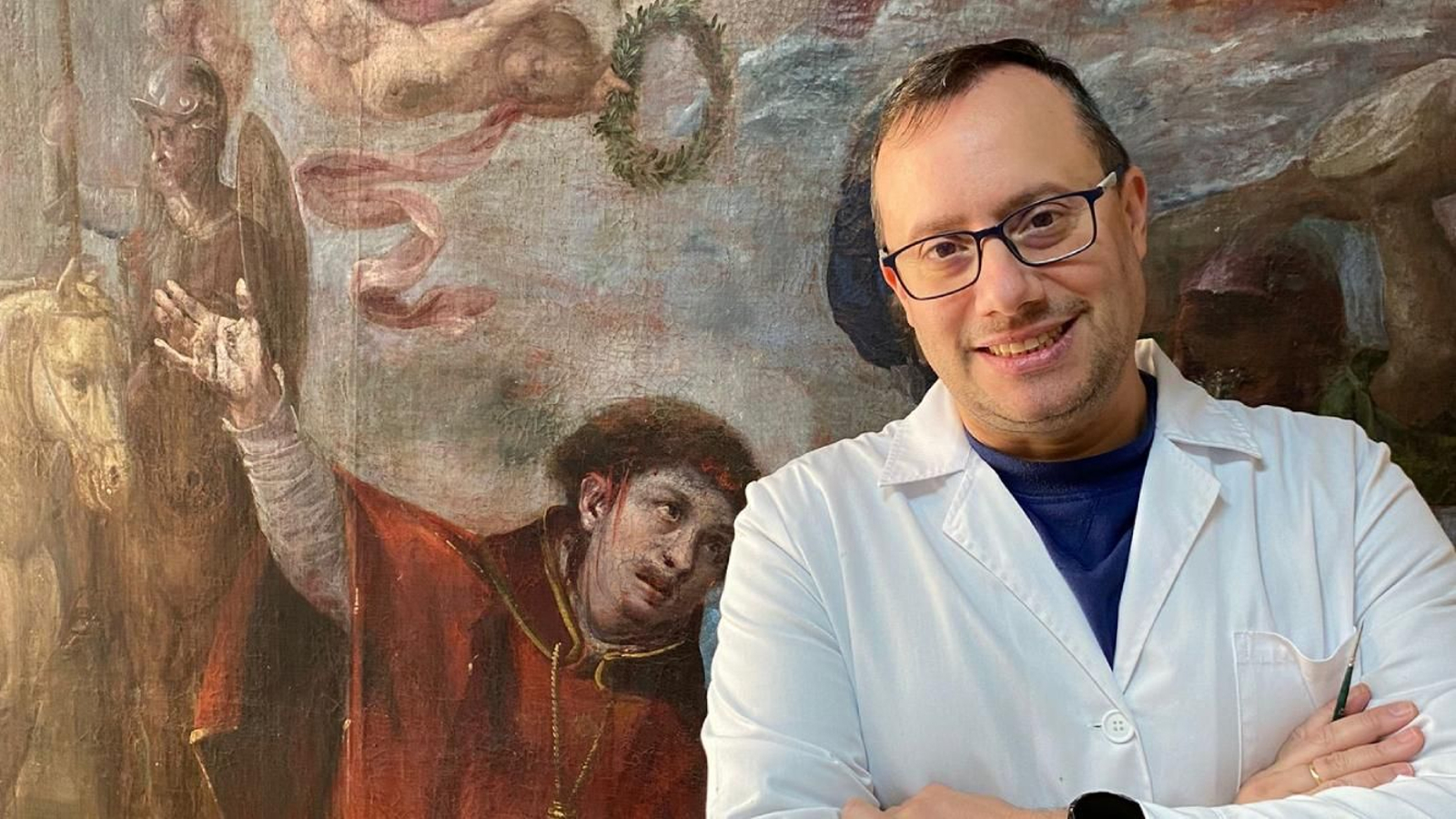 El restaurador Enrique Salvo.