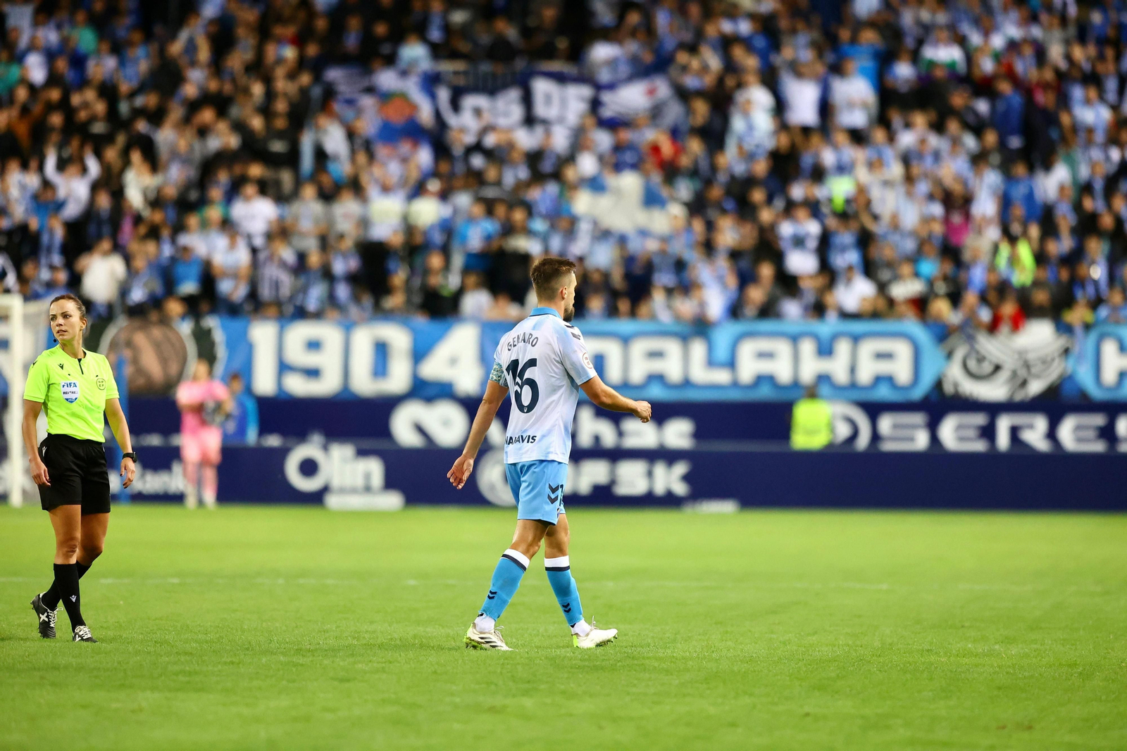 El Málaga CF-Córdoba, en fotos