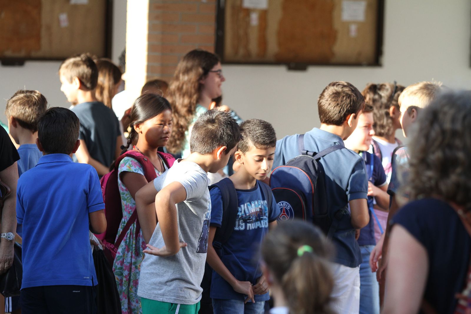 la vuelta al cole en los colegios de Huelva en Imágenes