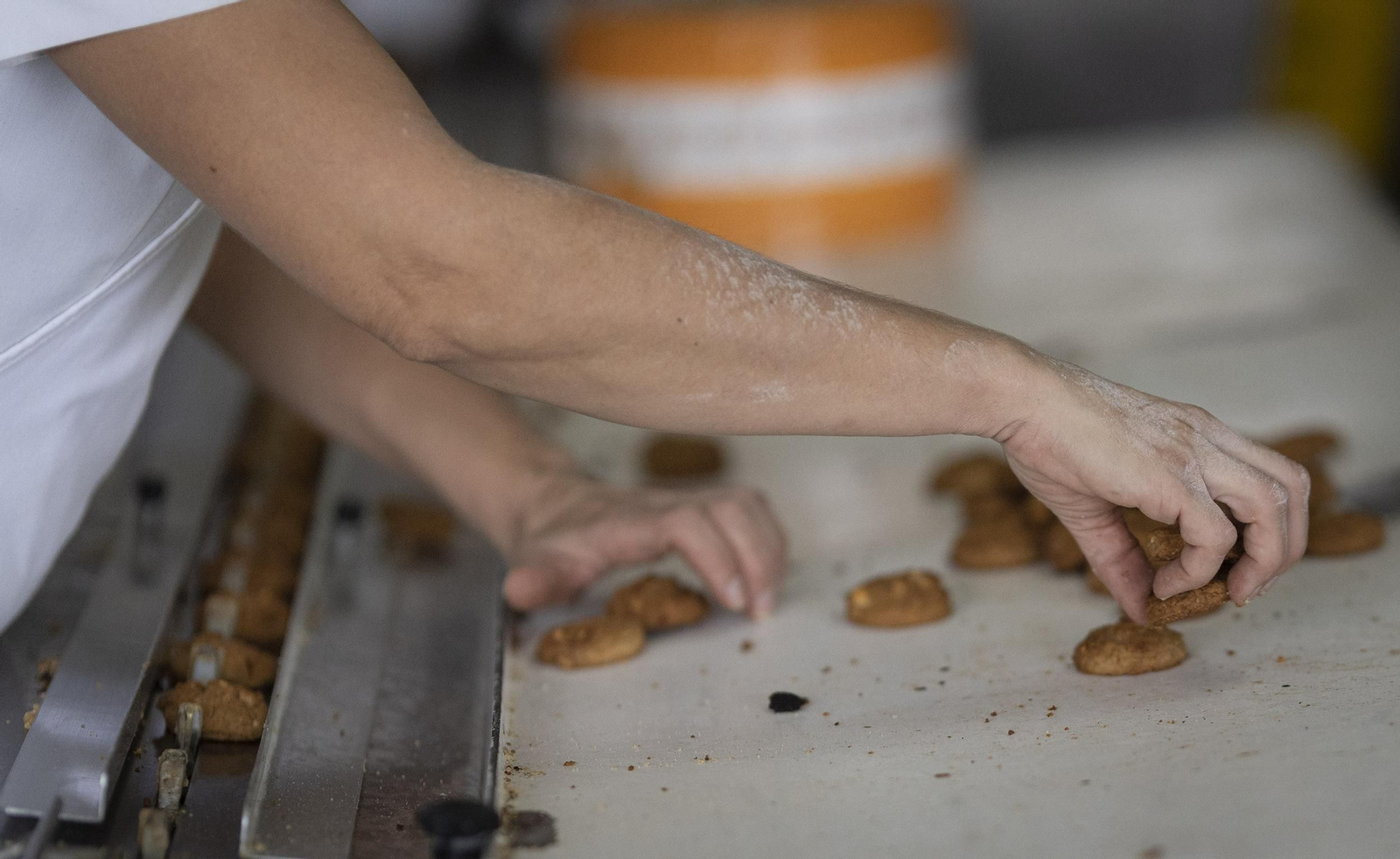 Como se elabora un mantecado de Estepa, en imágenes