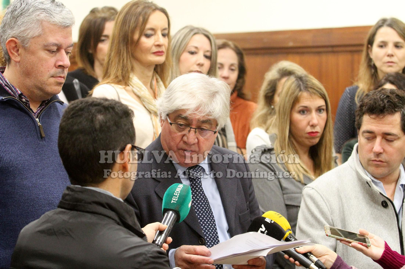 Concentración de jueces y fiscales en el Palacio de Justicia, en imágenes