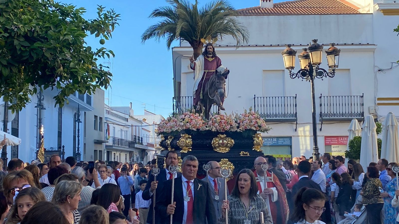 La Borriquita en Trigueros.