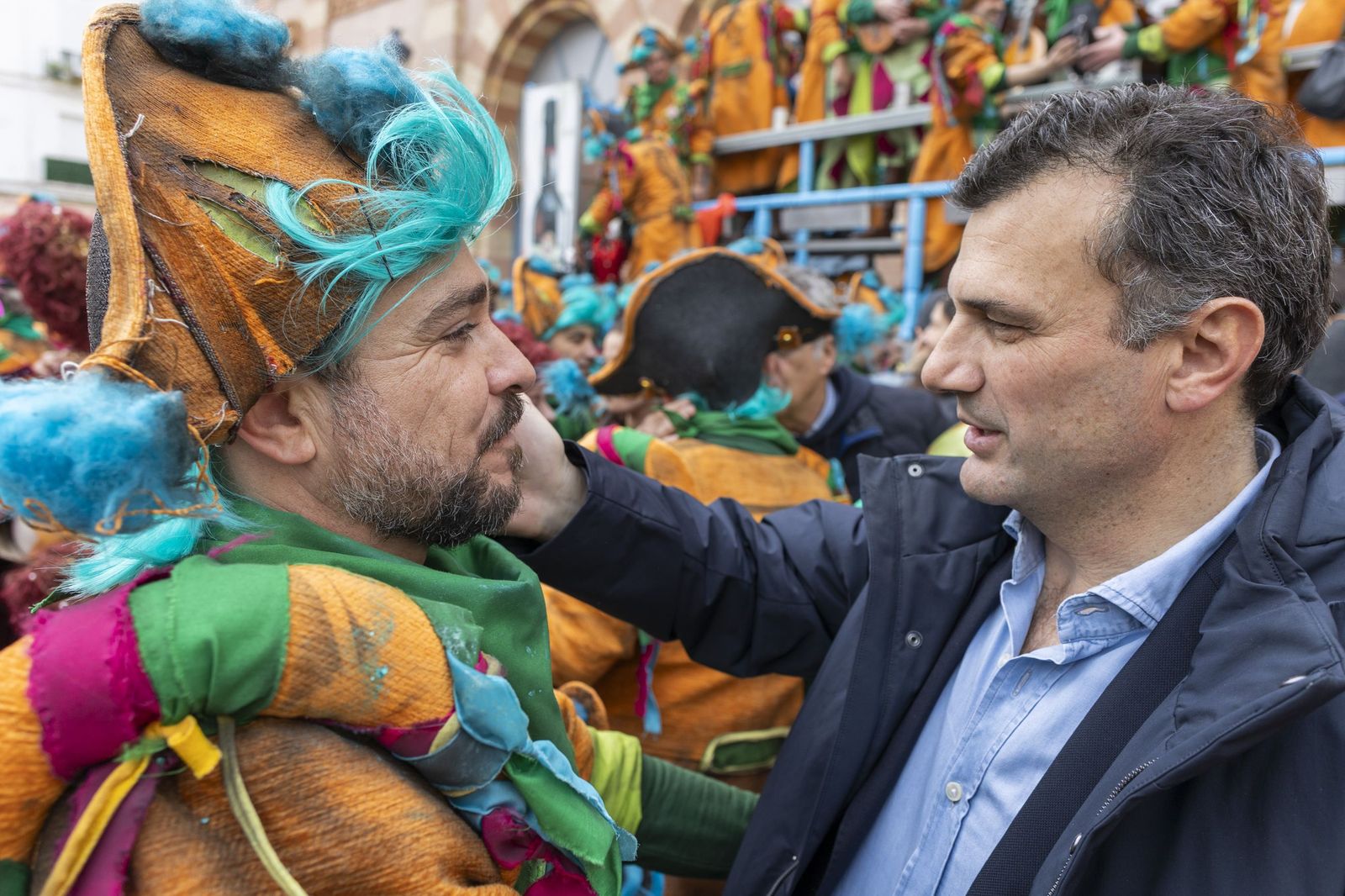 Las imágenes del acto de descubrimiento de la estrella dedicada a Julio Pardo en el Paseo de la Fama del Carnaval de Cádiz