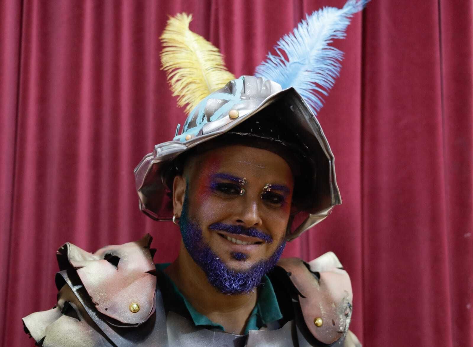 El ambiente en los camerinos del Falla