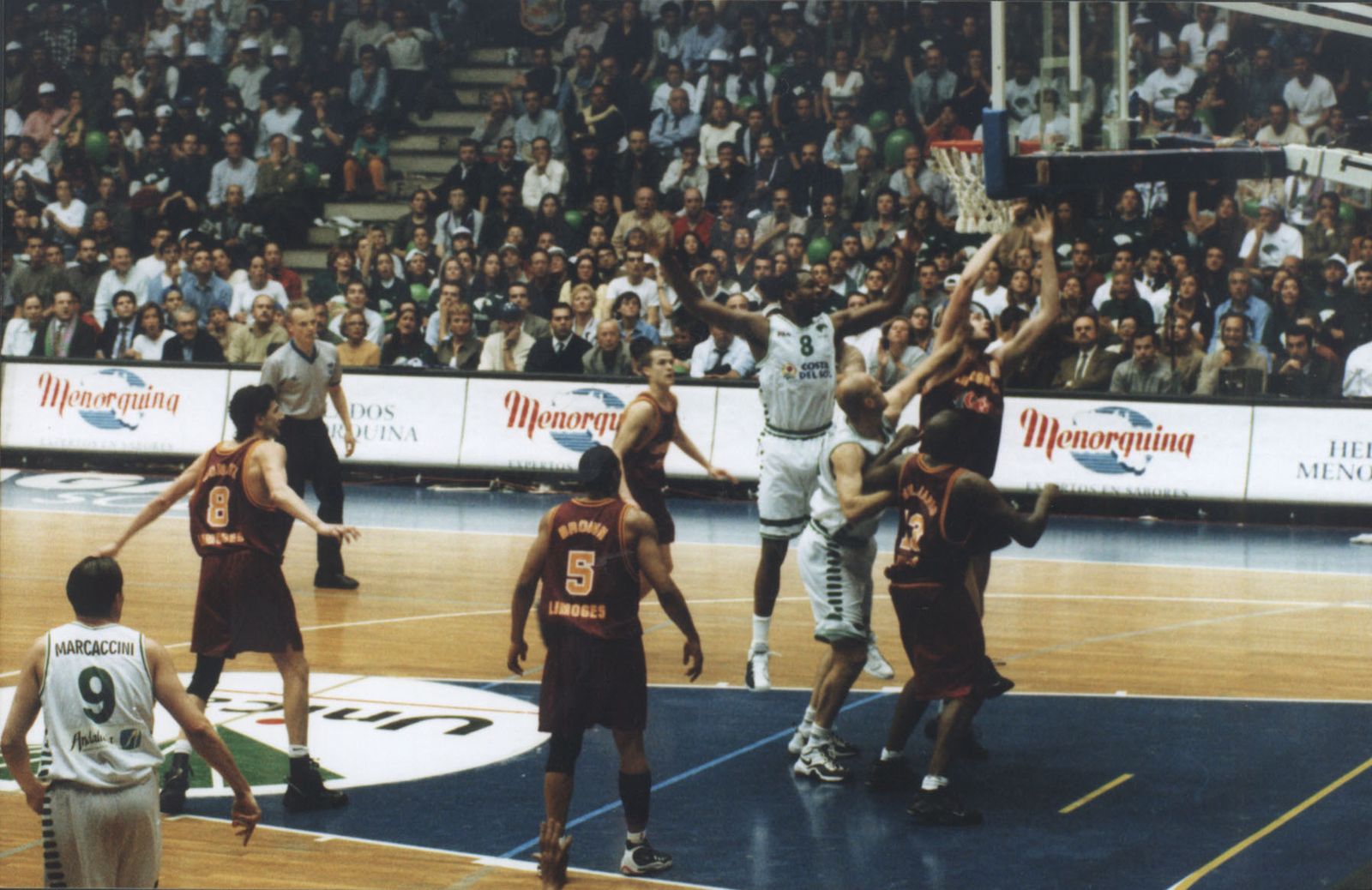 Las fotos de la final de Copa Korac Unicaja-Limoges