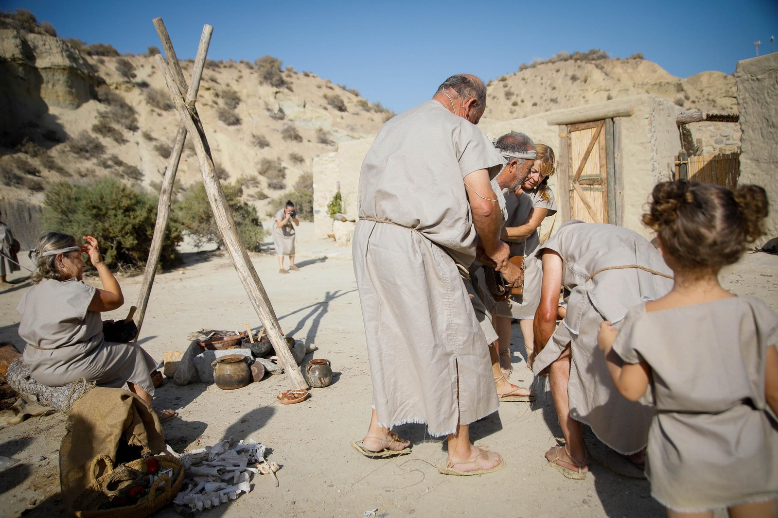 Así se ha vivido la segunda recreación histórica de la cultura argárica en Antas