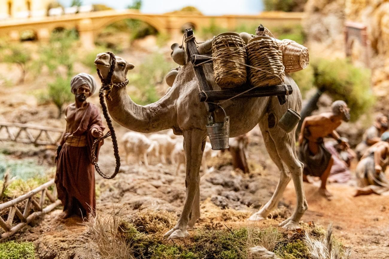 Así disfrutan en estas fechas cercanas a la Navidad los jienneses de la Ruta Belenística