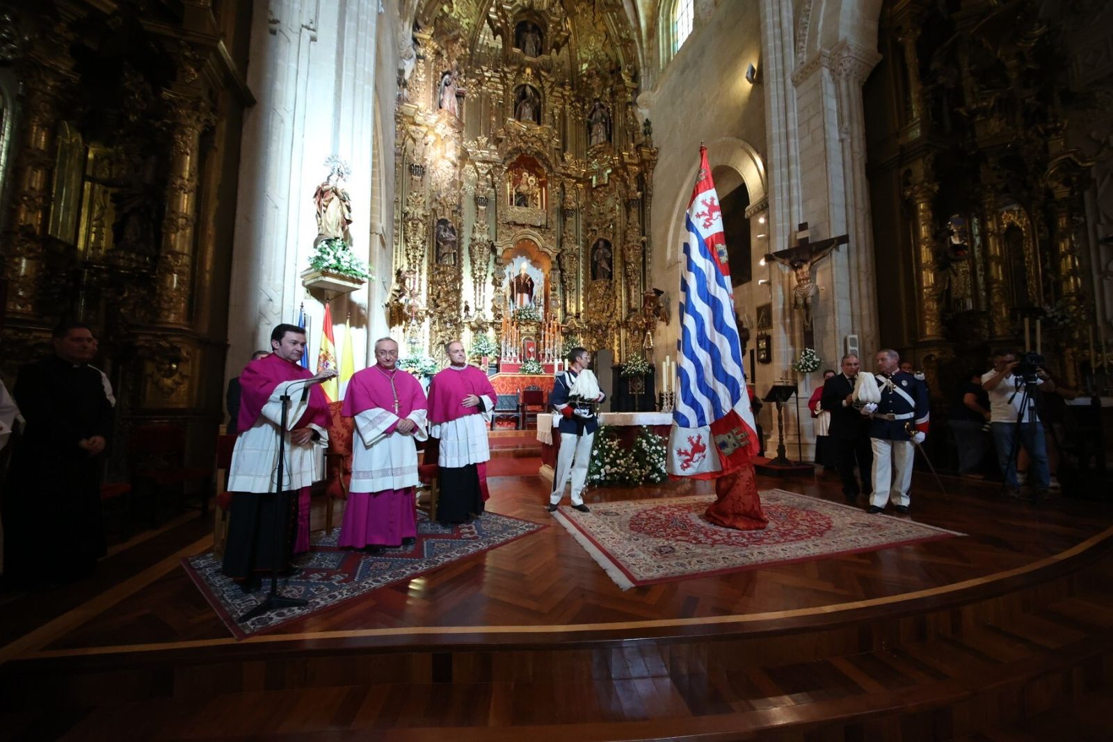 Traslado del Pendón en el día del patrón San Dionisio en Jerez