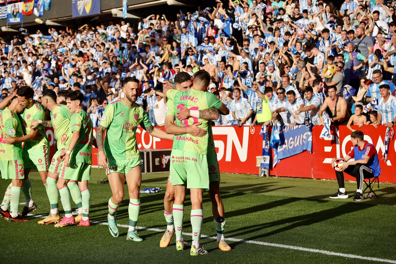 Las fotos del Recreativo Granada - Málaga CF