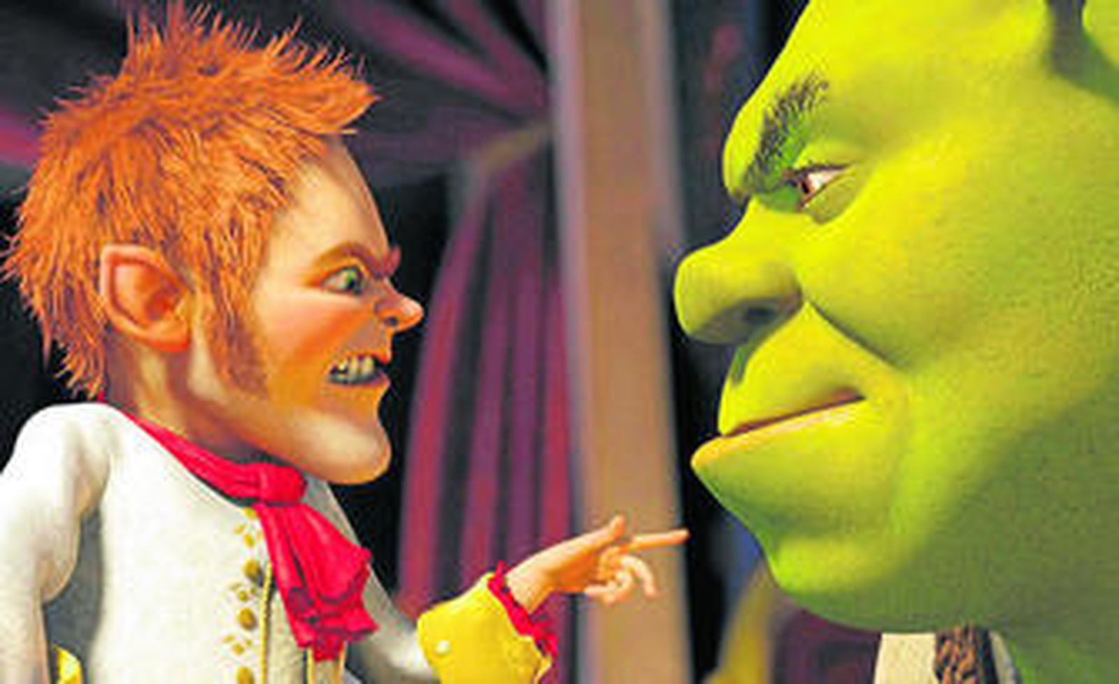 Fotograma de la cuarta entrega de Shrek.