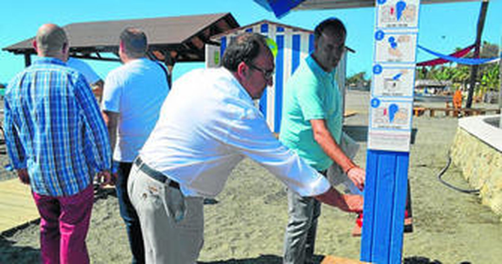 Momento de presentación de la campaña.