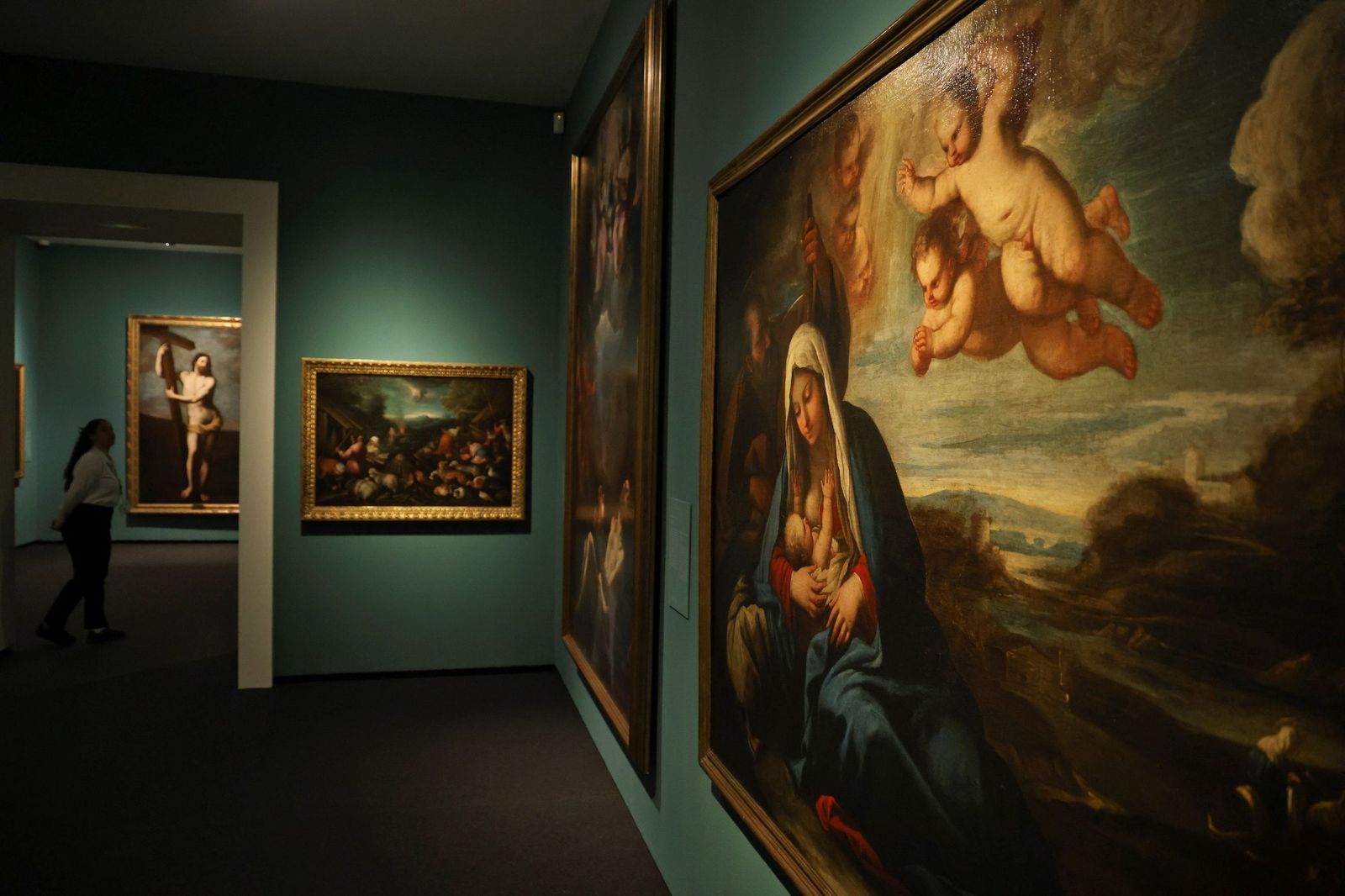 Exposición 'El viaje de la luz. De Guido Reni a Murillo', en fotos