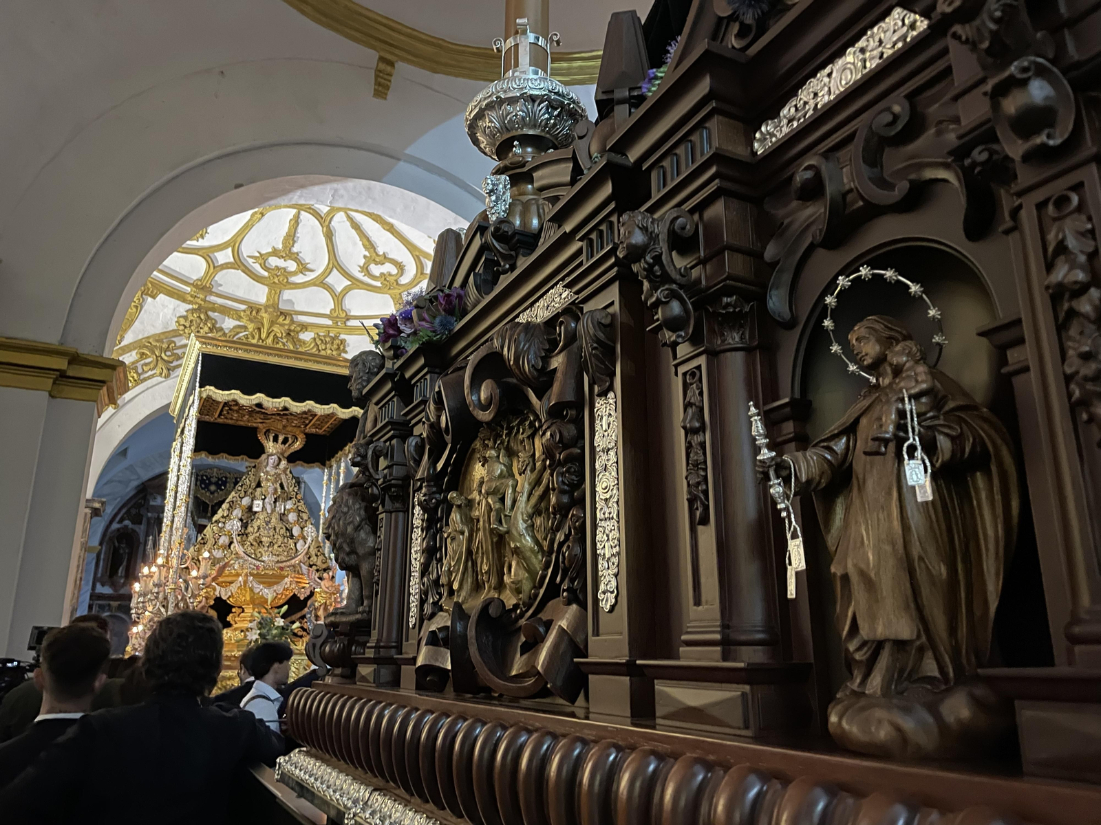 Dolores del Puente en el Lunes Santo de Málaga, en fotos