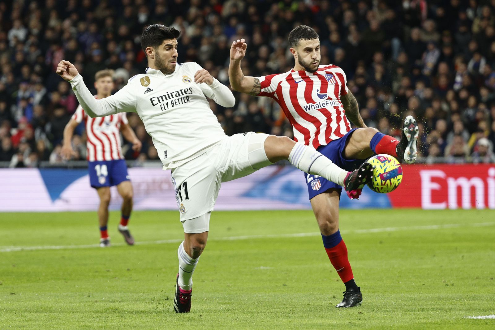 Las imágenes del Real Madrid - Atlético de Madrid