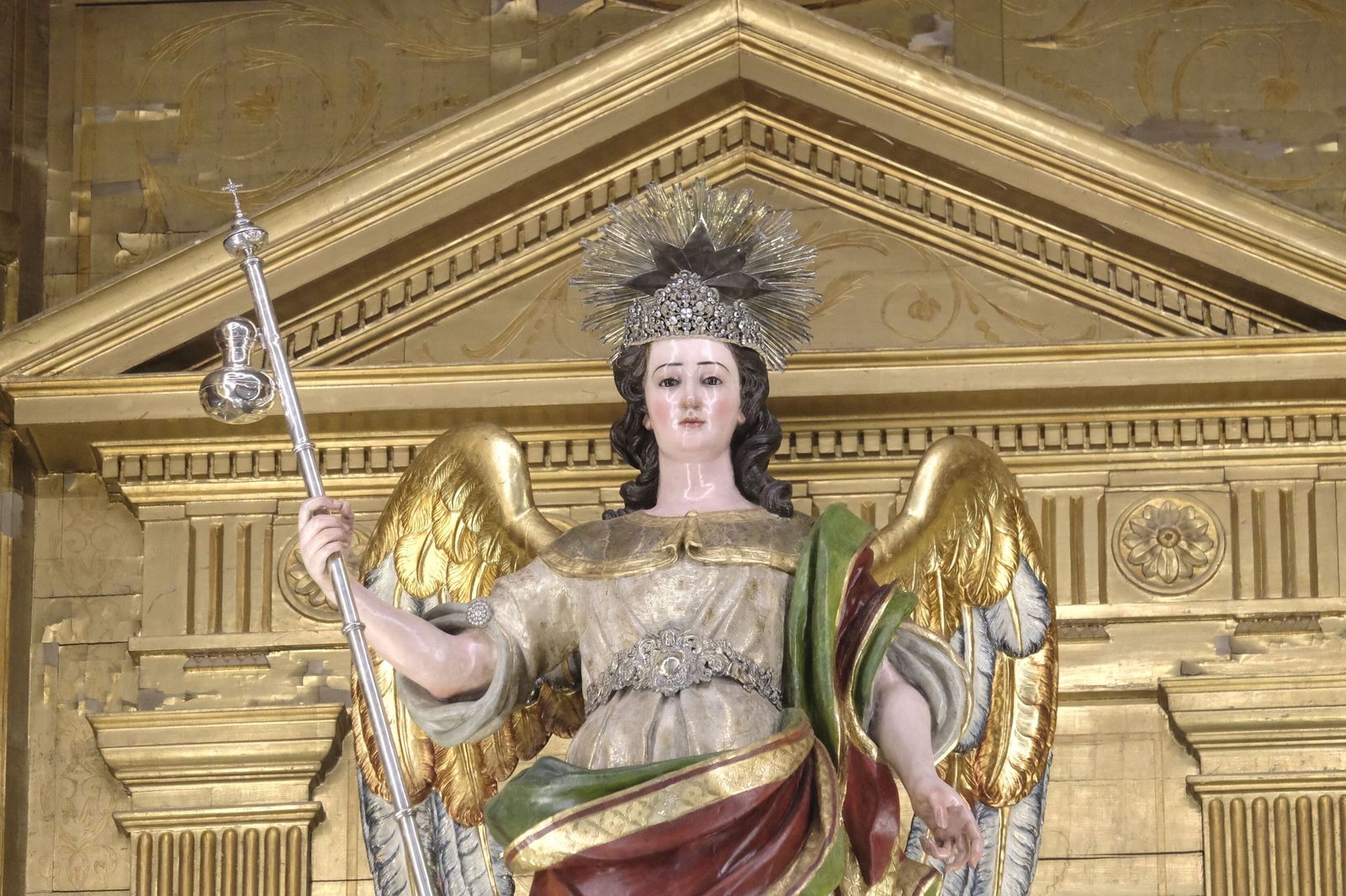 San Rafael, en la iglesia del Juramento.