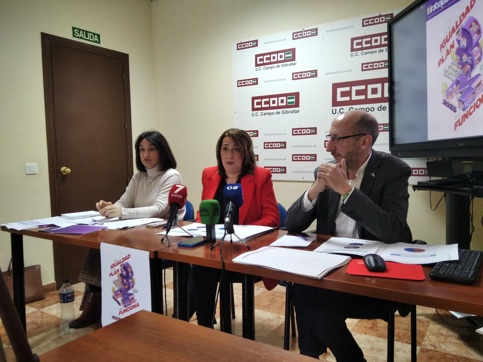 Inma Ortega, Silvia Gómez y Manuel Triano Inma Ortega, Silvia Gómez y Manuel Triano
