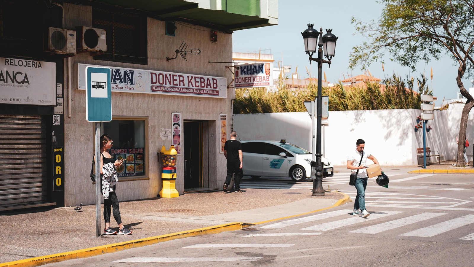 Un paseo por el centro de la Linea de la concepción, en imágenes.