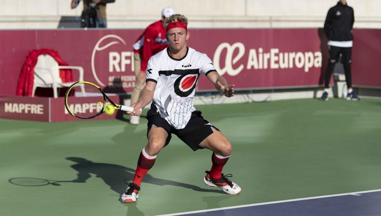 Alejandro Davidovich, en un torneo de esta temporada.