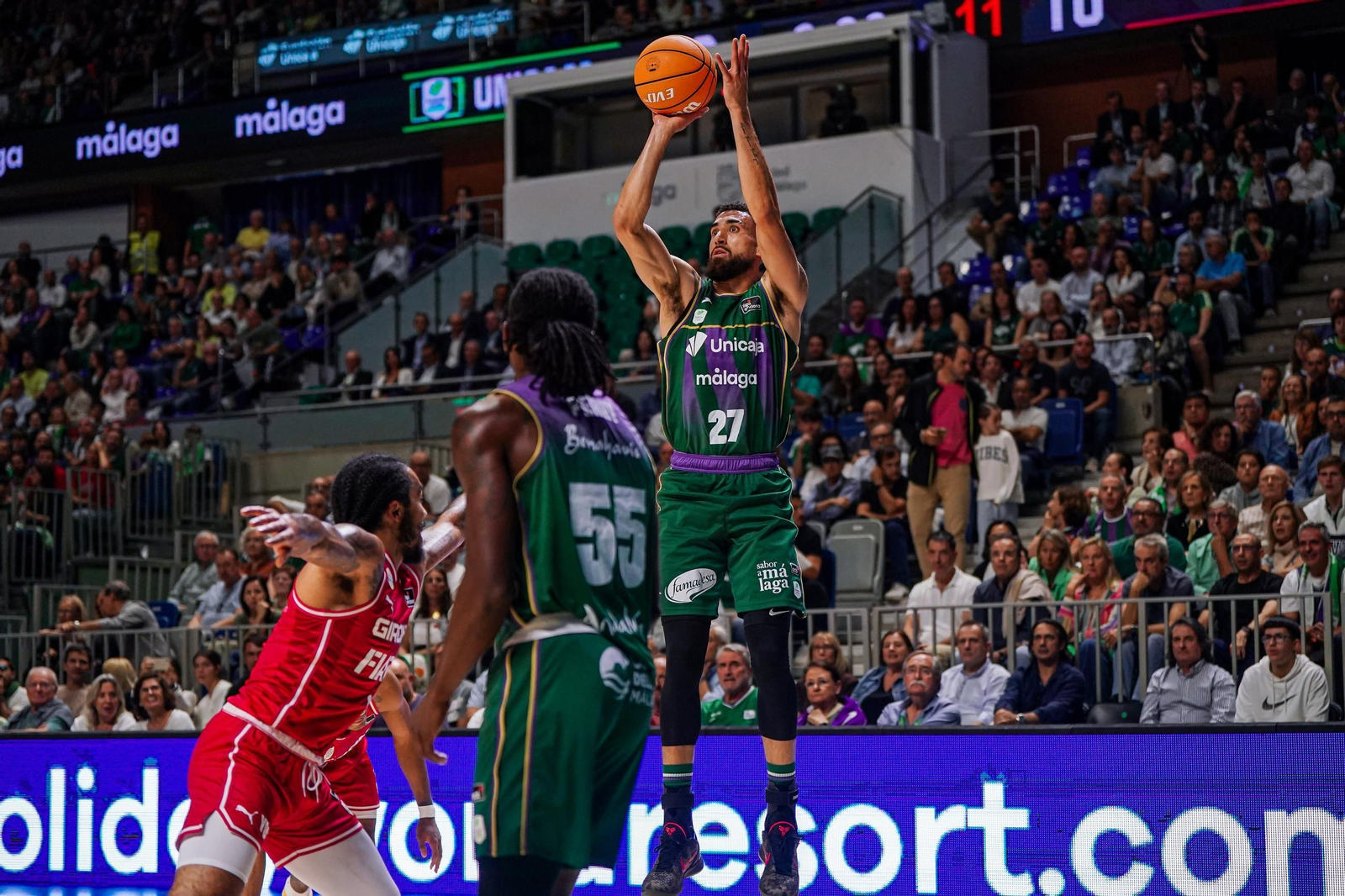 Unicaja-Girona, en fotos