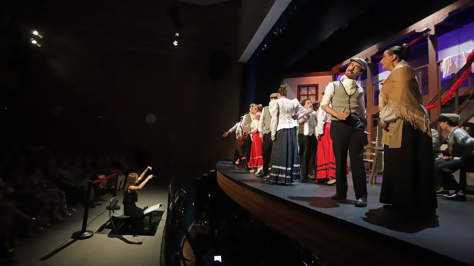 Fotos de la zarzuela La Revoltosa en La Línea