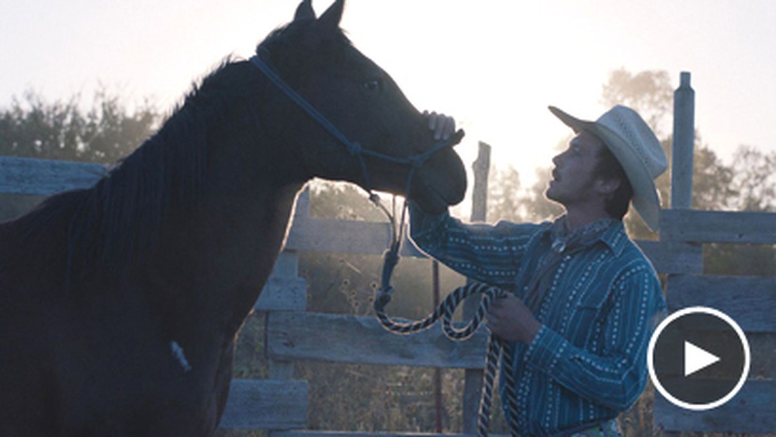 Brady Jandreau, en una imagen de 'The Rider'.
