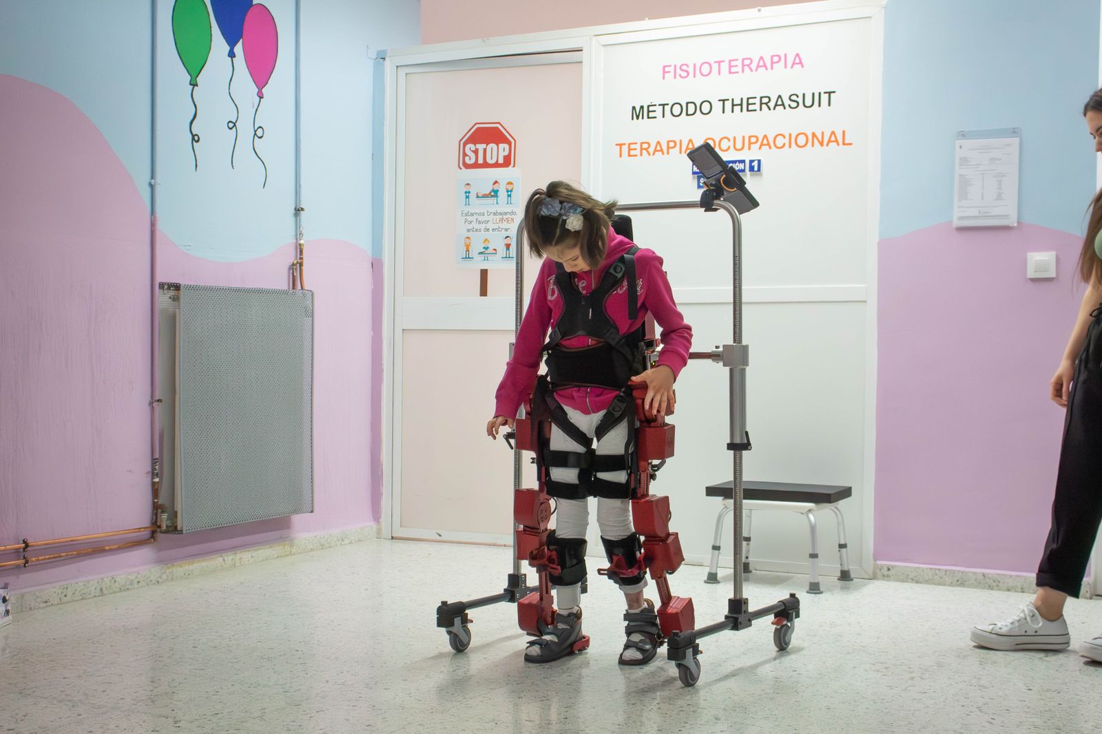 El innovador exoesqueleto para personas con parálisis cerebral, en imágenes