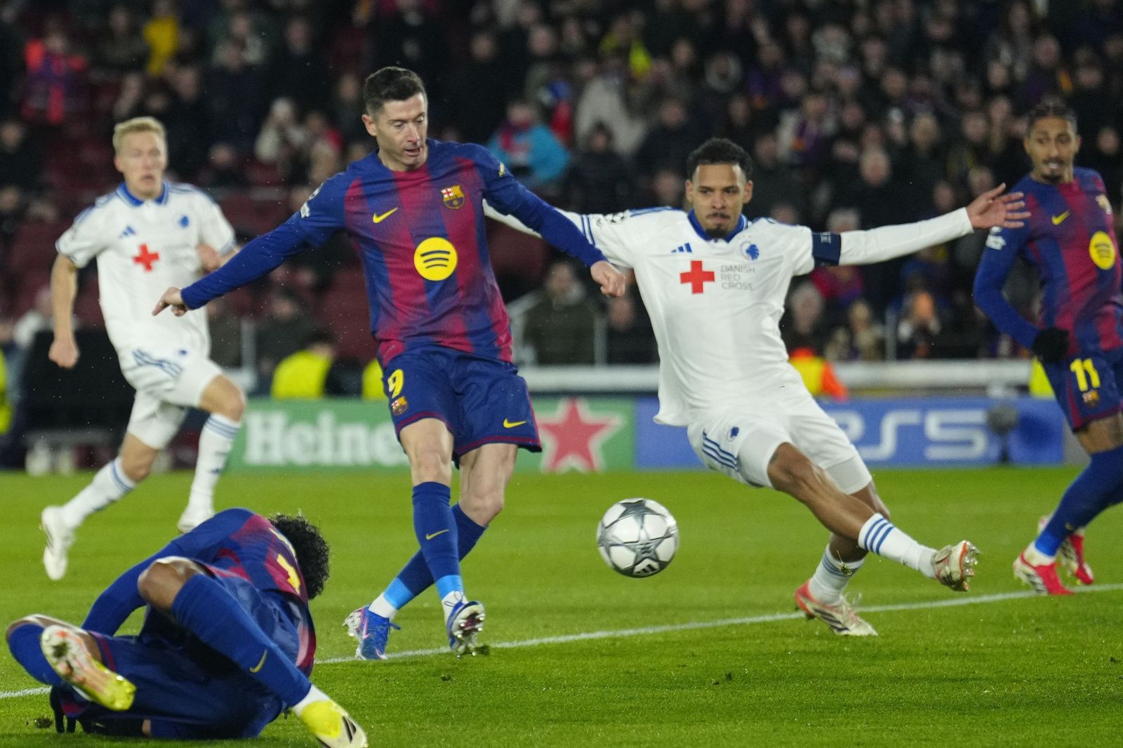 Las fotos del Barcelona-Copenhague