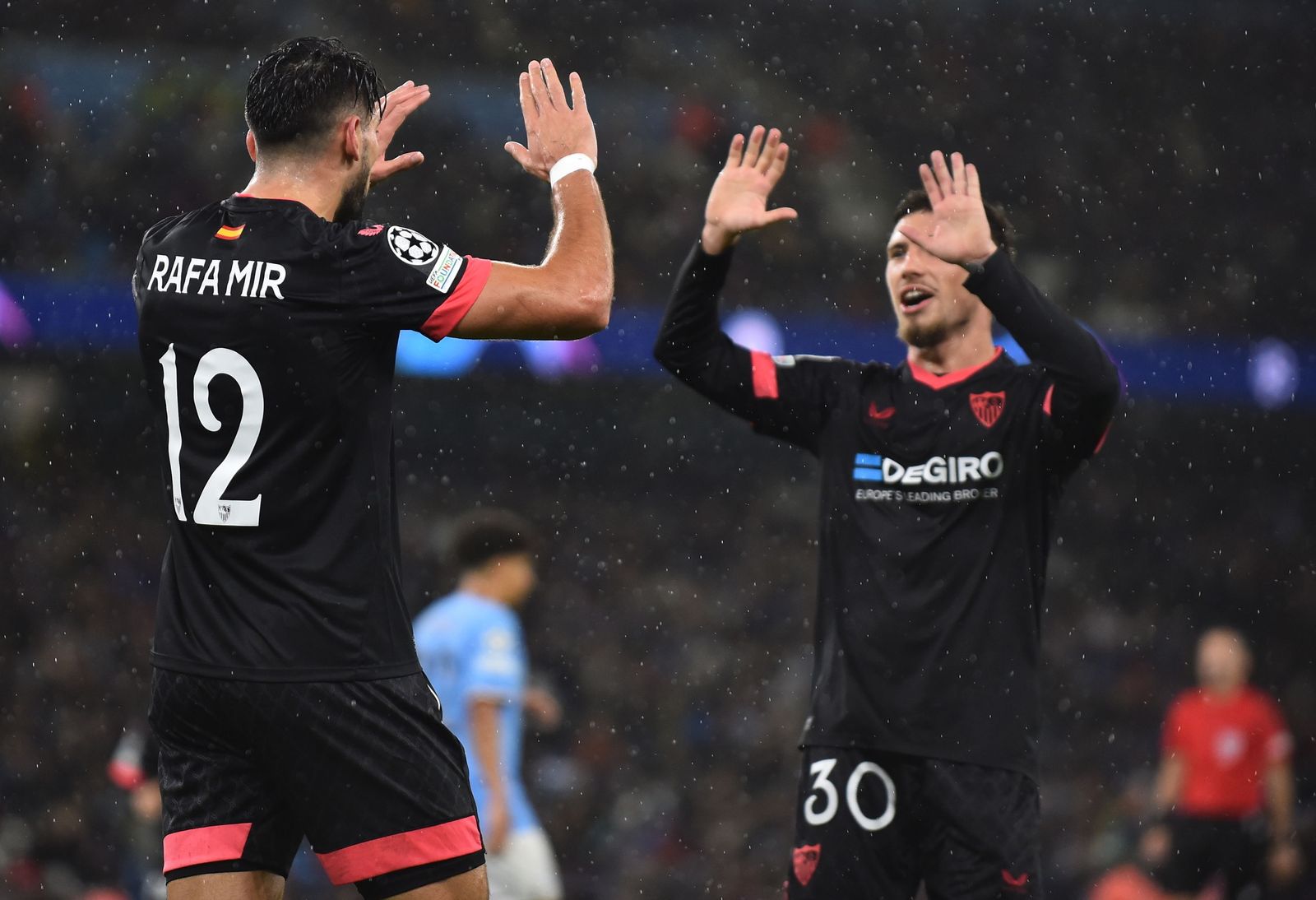 Las fotos del Manchester City-Sevilla de Champions