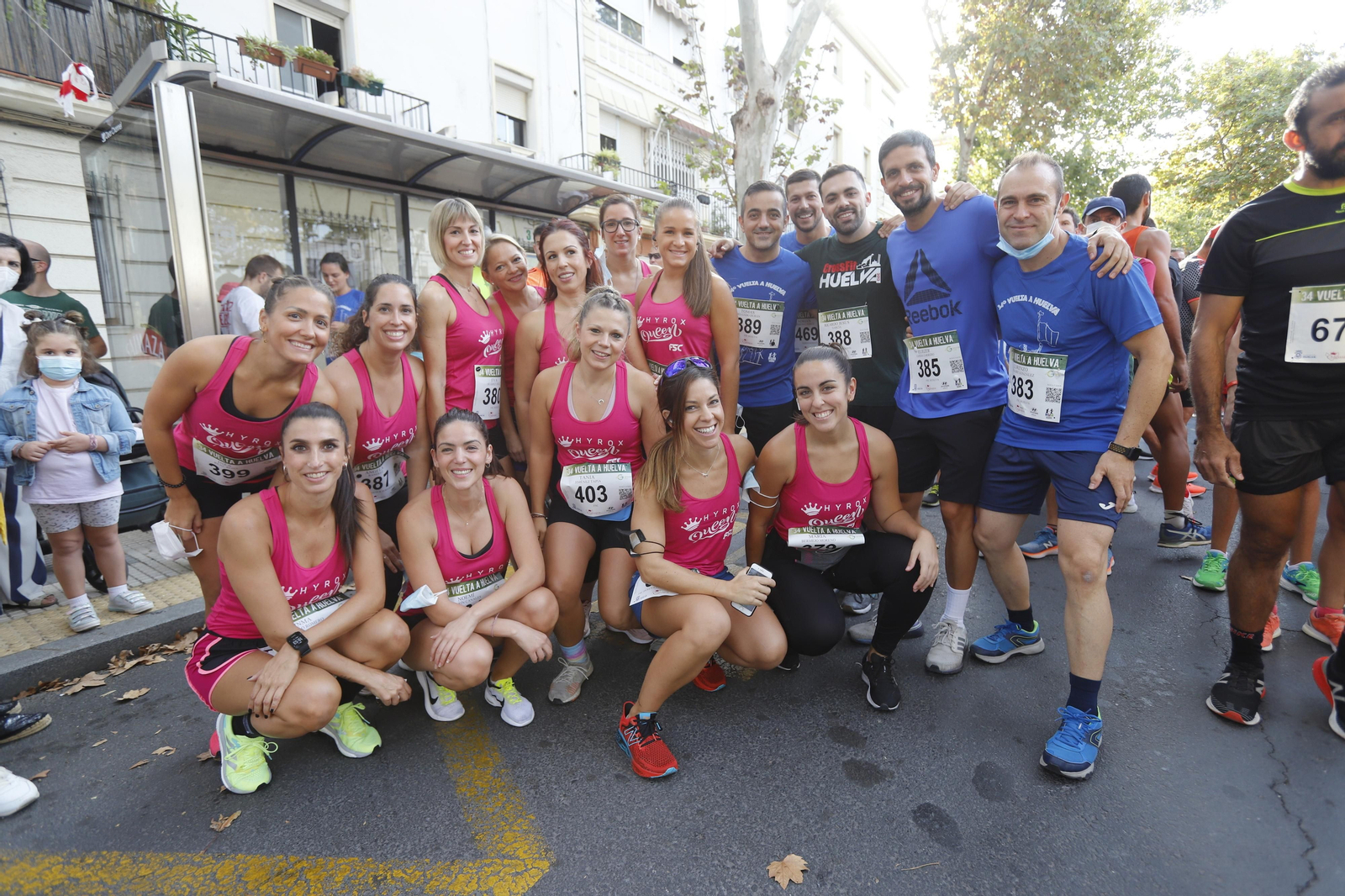 Las imágenes de la vuelta a Huelva de atletismo