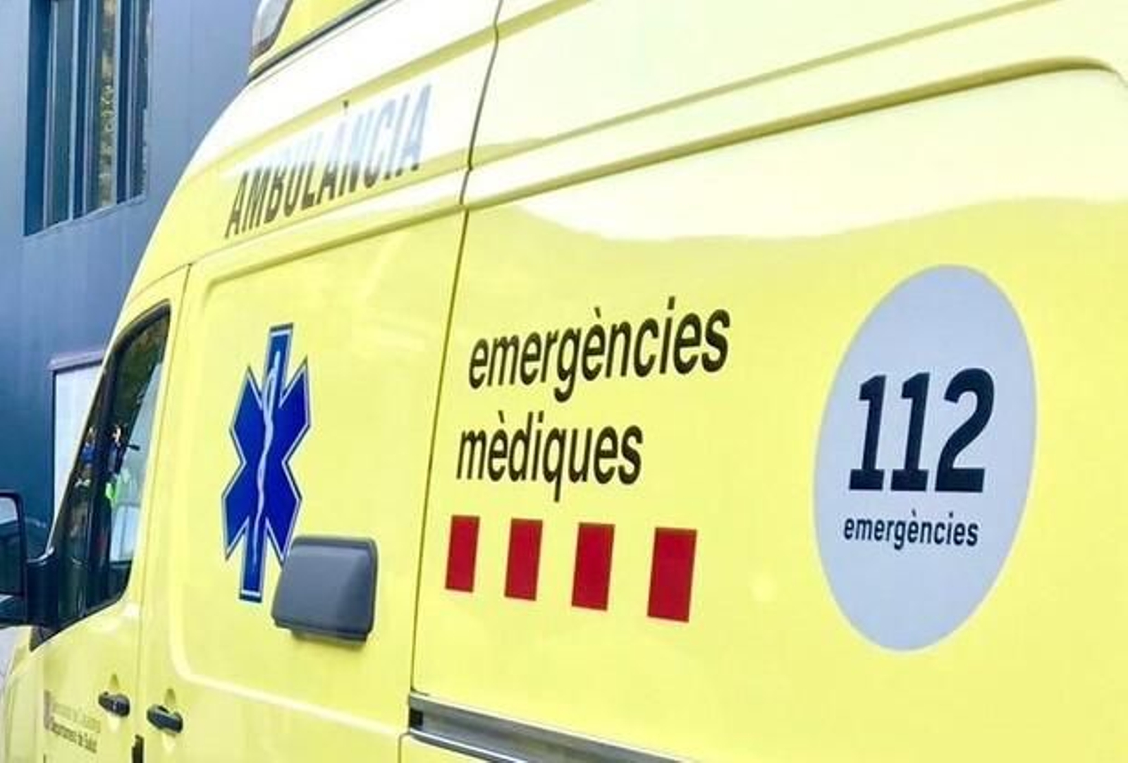 Una ambulancia del servicio de Emergencias catalán