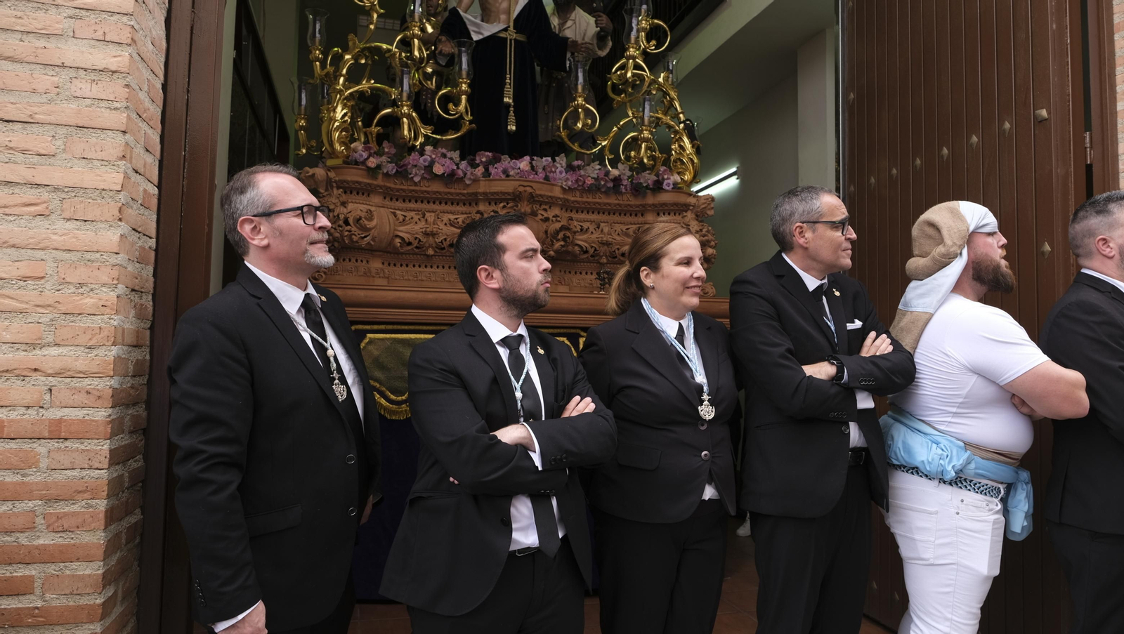 La procesión de Los Ángeles en Almería, en imágenes