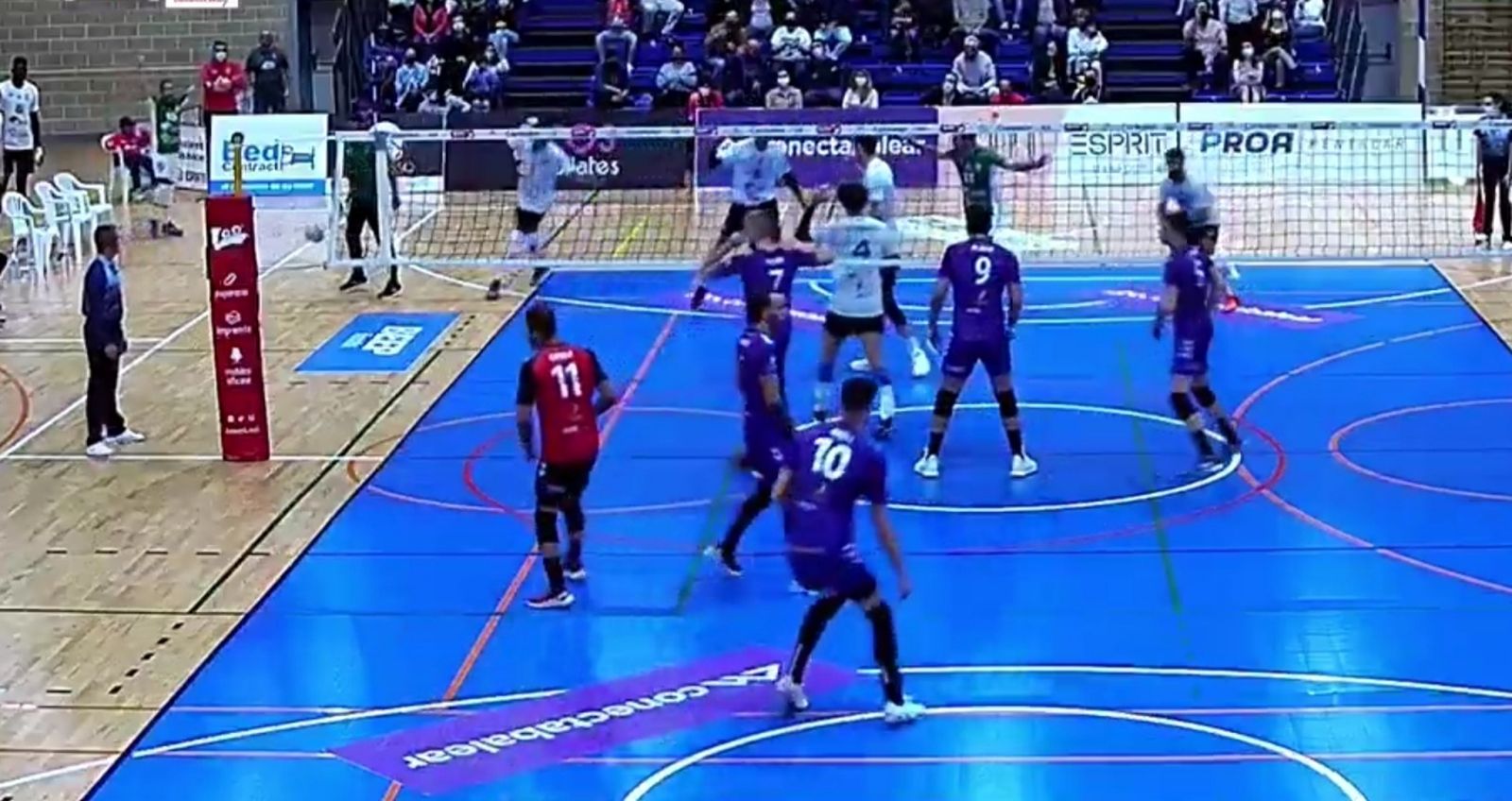 Imagen del partido en Manacor.