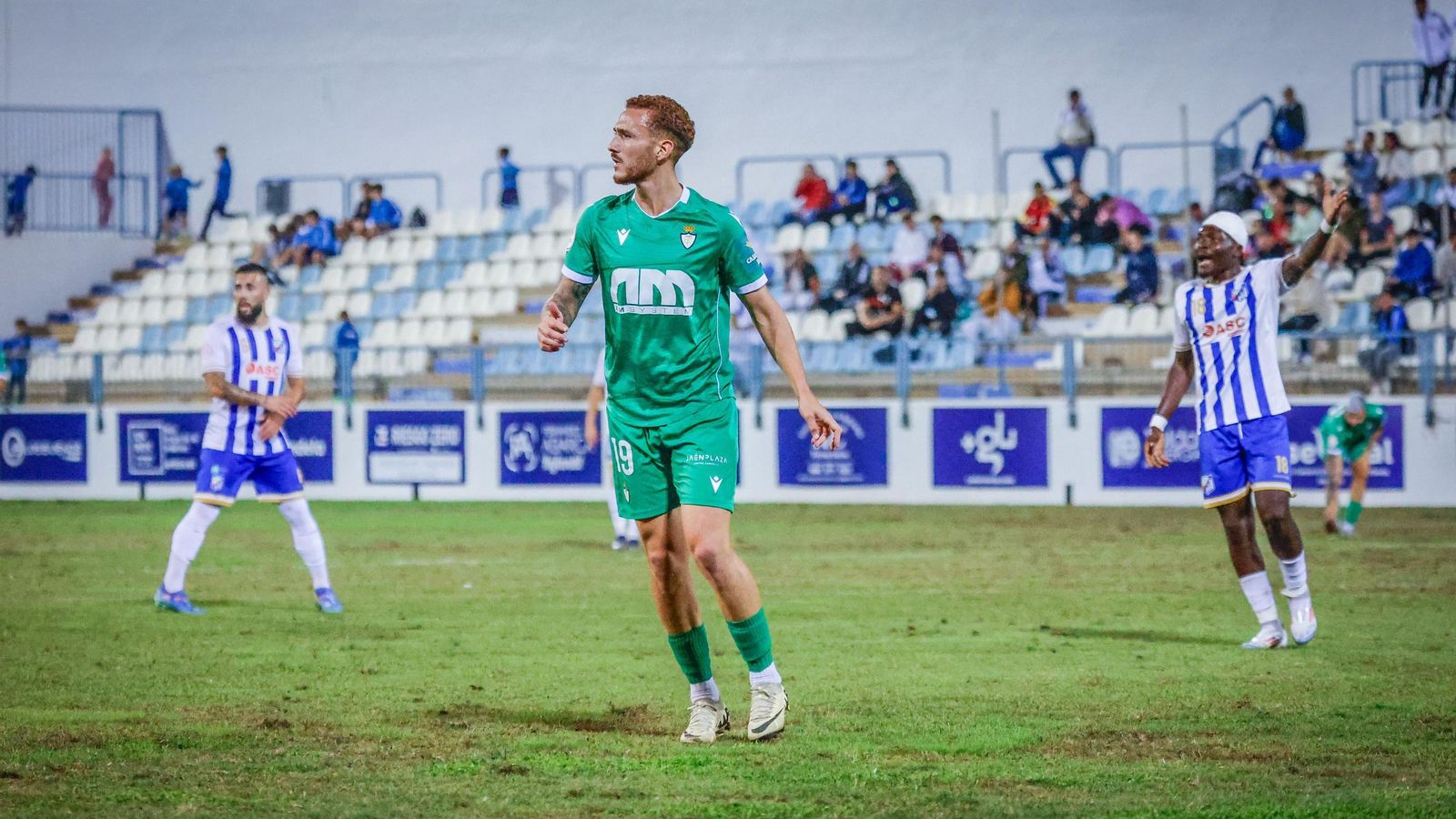 Agus Alonso, baja importante en el ataque jiennense.