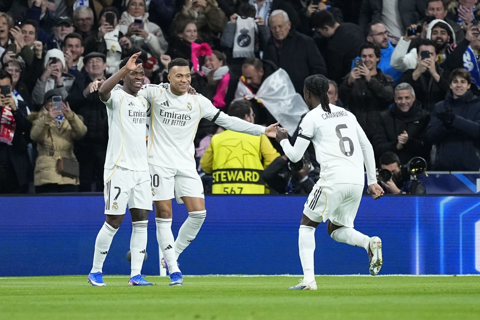 Las fotos del Real Madrid-Mónaco