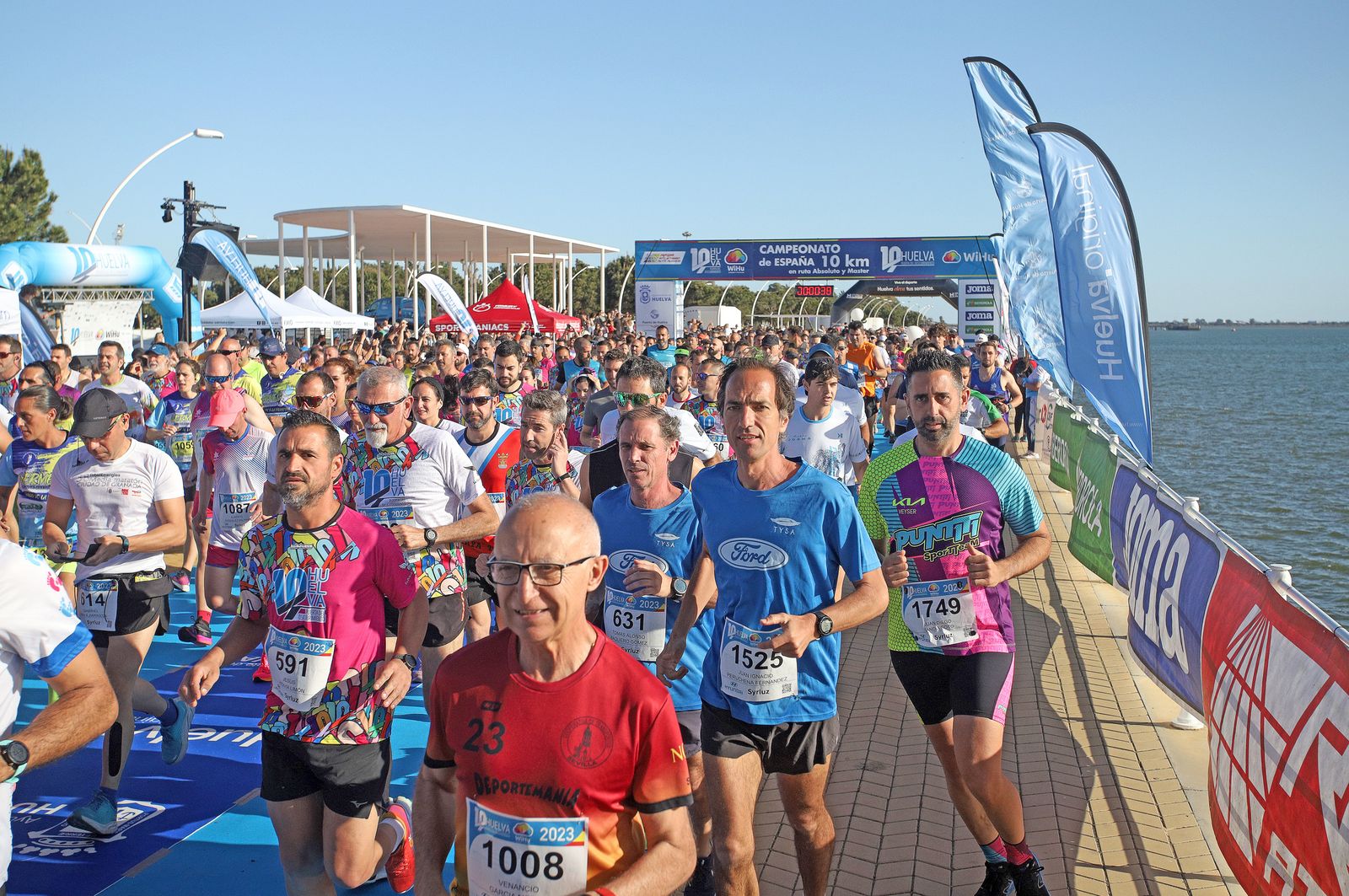Imágenes de la 10K Puerta del Descubrimiento en Huelva