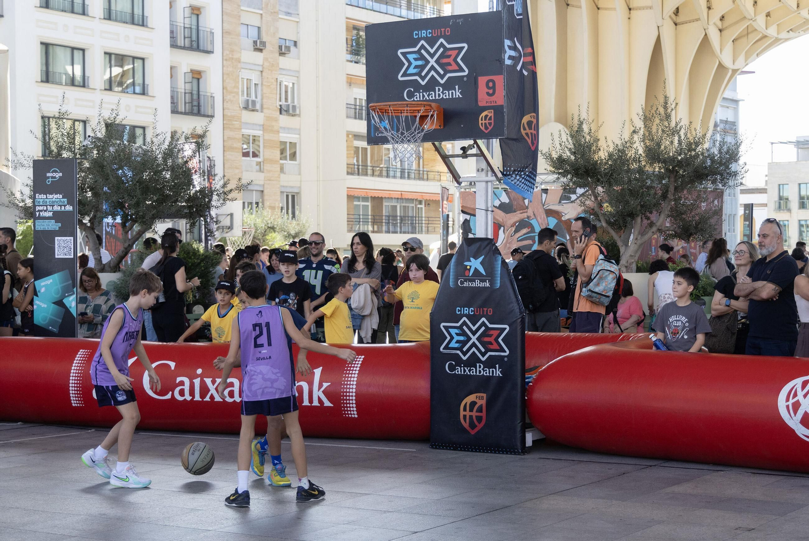 Las fotos del Circuito 3x3 Caixabank en las Setas
