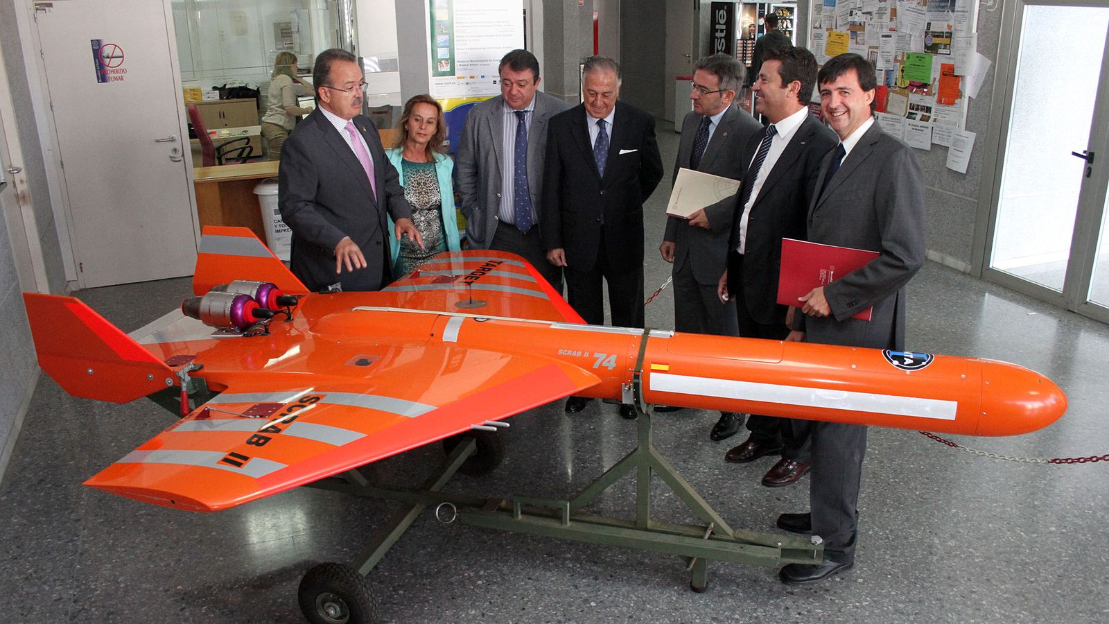 Inauguración de uno de los proyectos de formación en colaboración con el INTA.