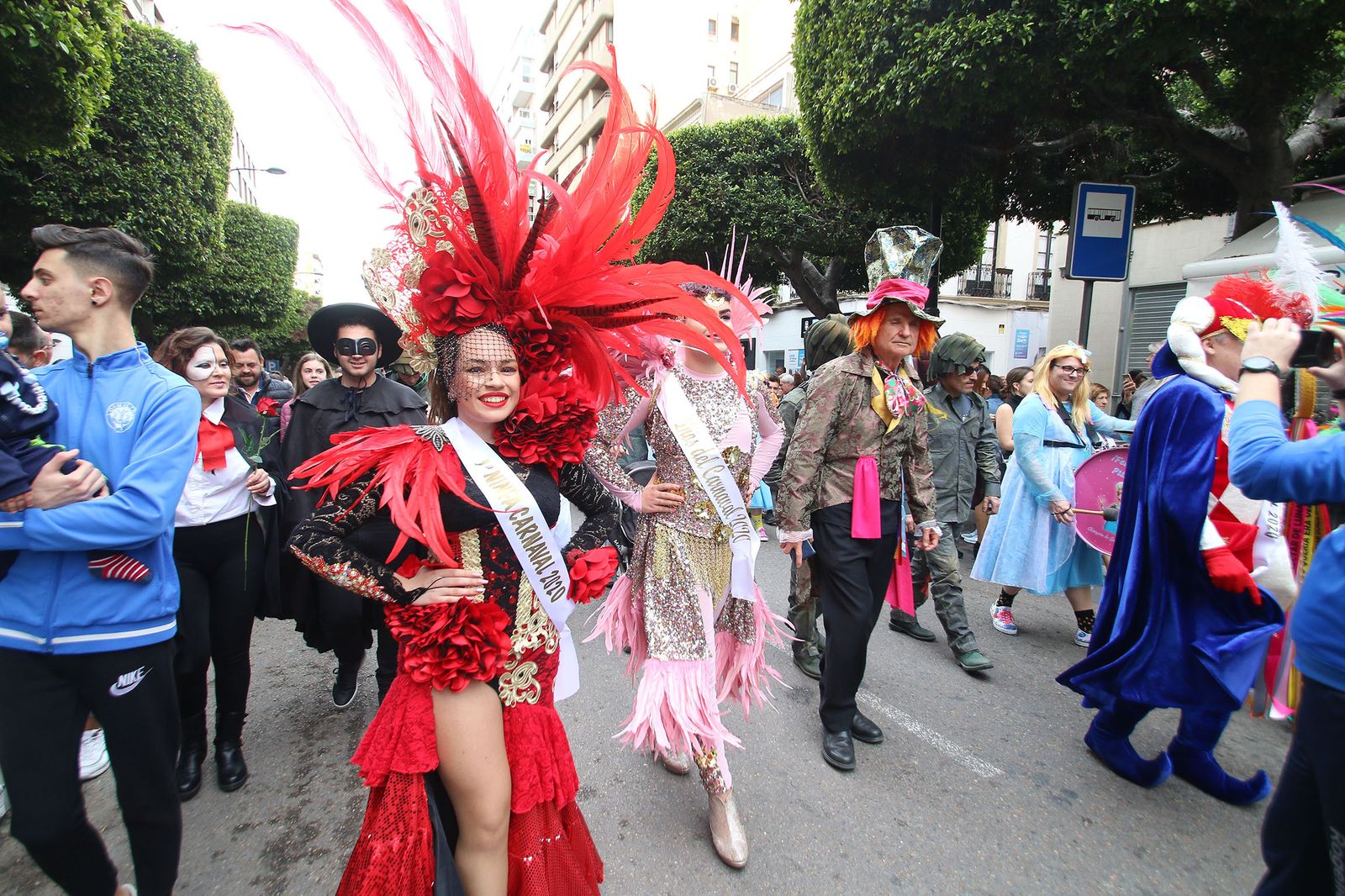Fotogalería del Entierro de la Sardina. Carnaval Almería 2020