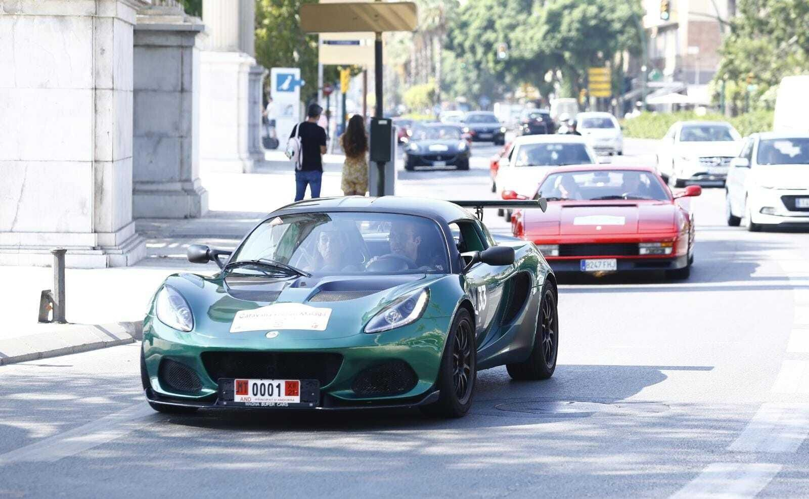 La Caravana Ferrari en Málaga, en fotos