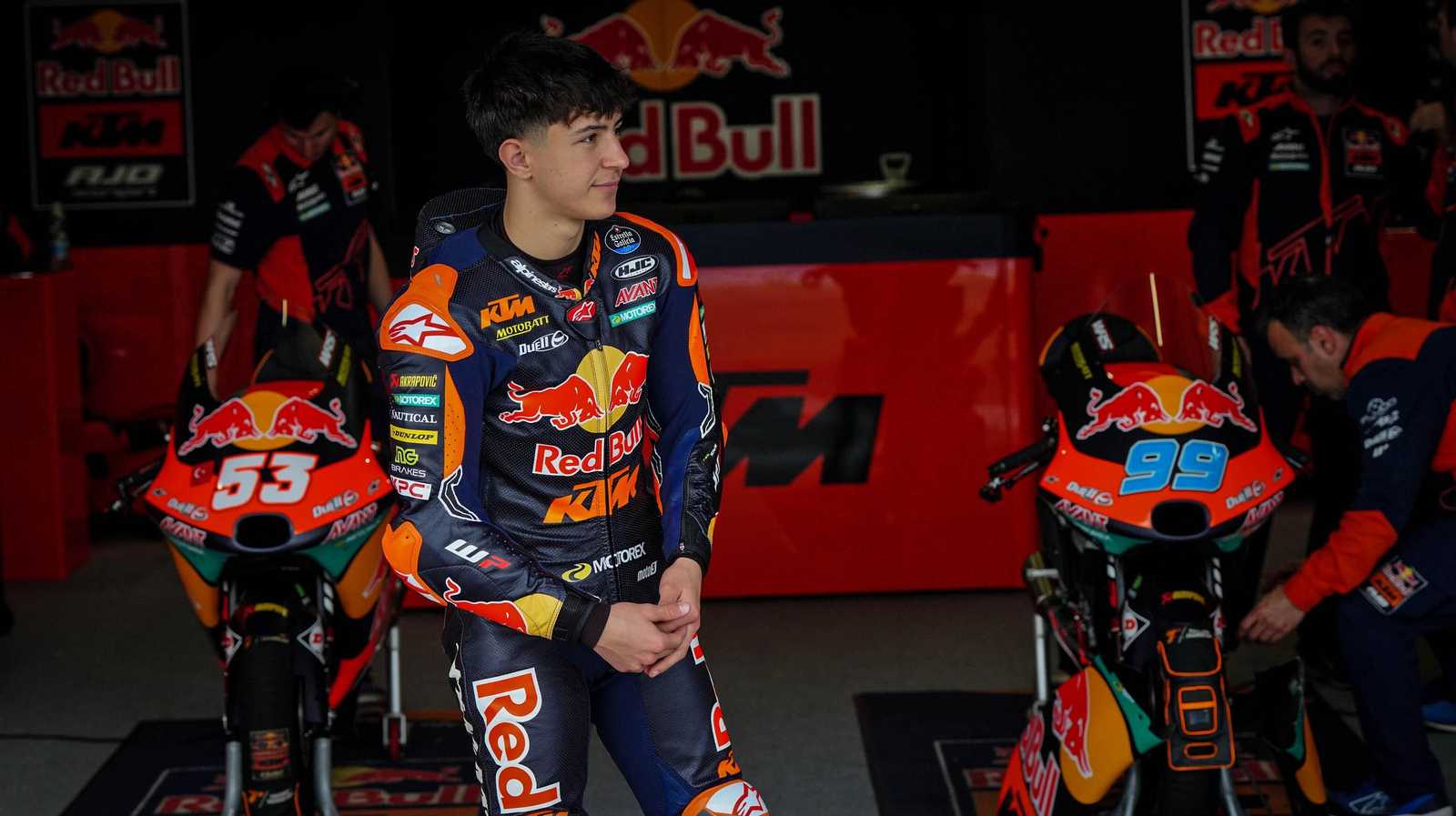 Entrenamientos de Moto3 en el Circuito de Jerez