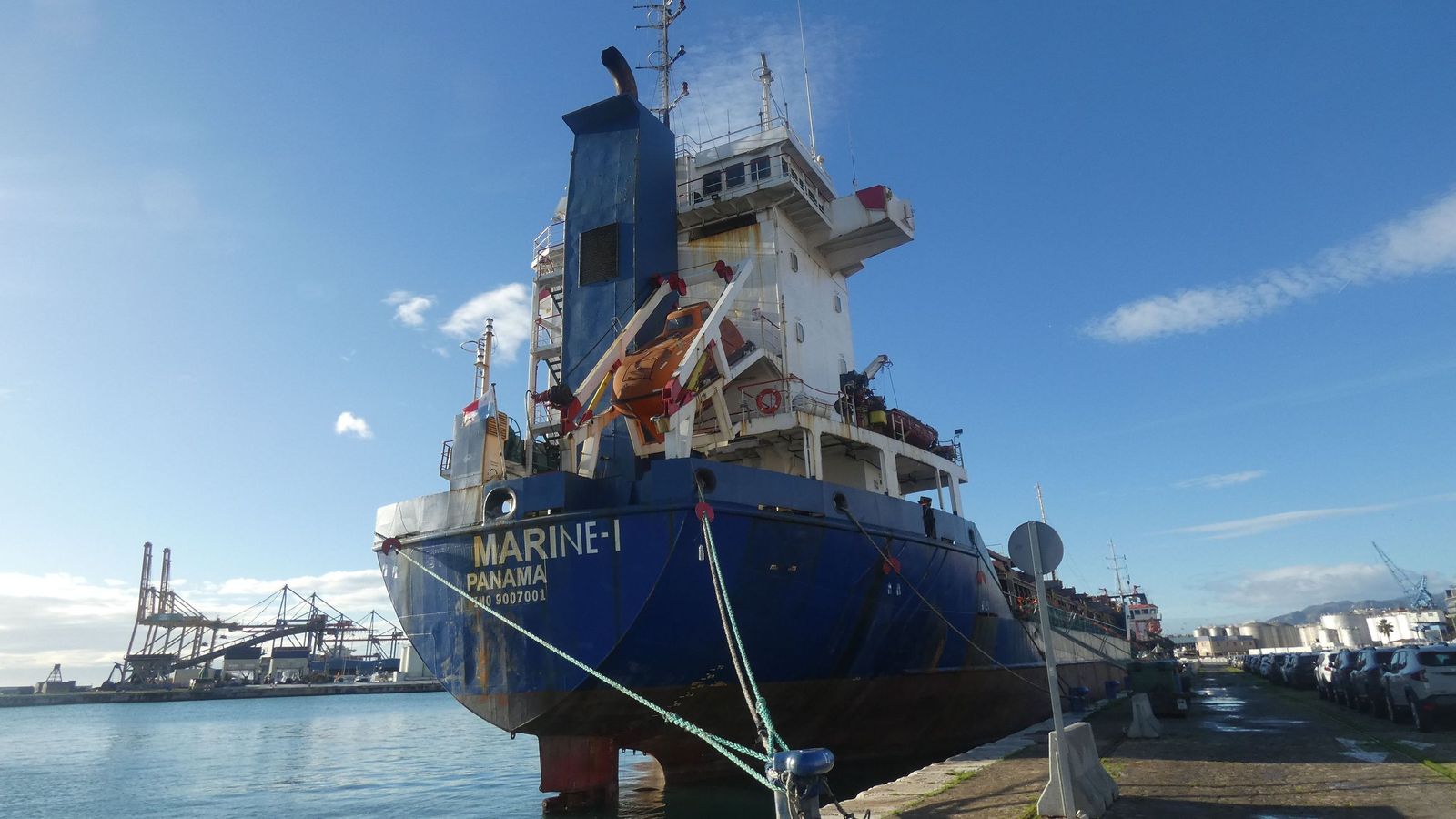 Marine I antes de su cambio de nombre