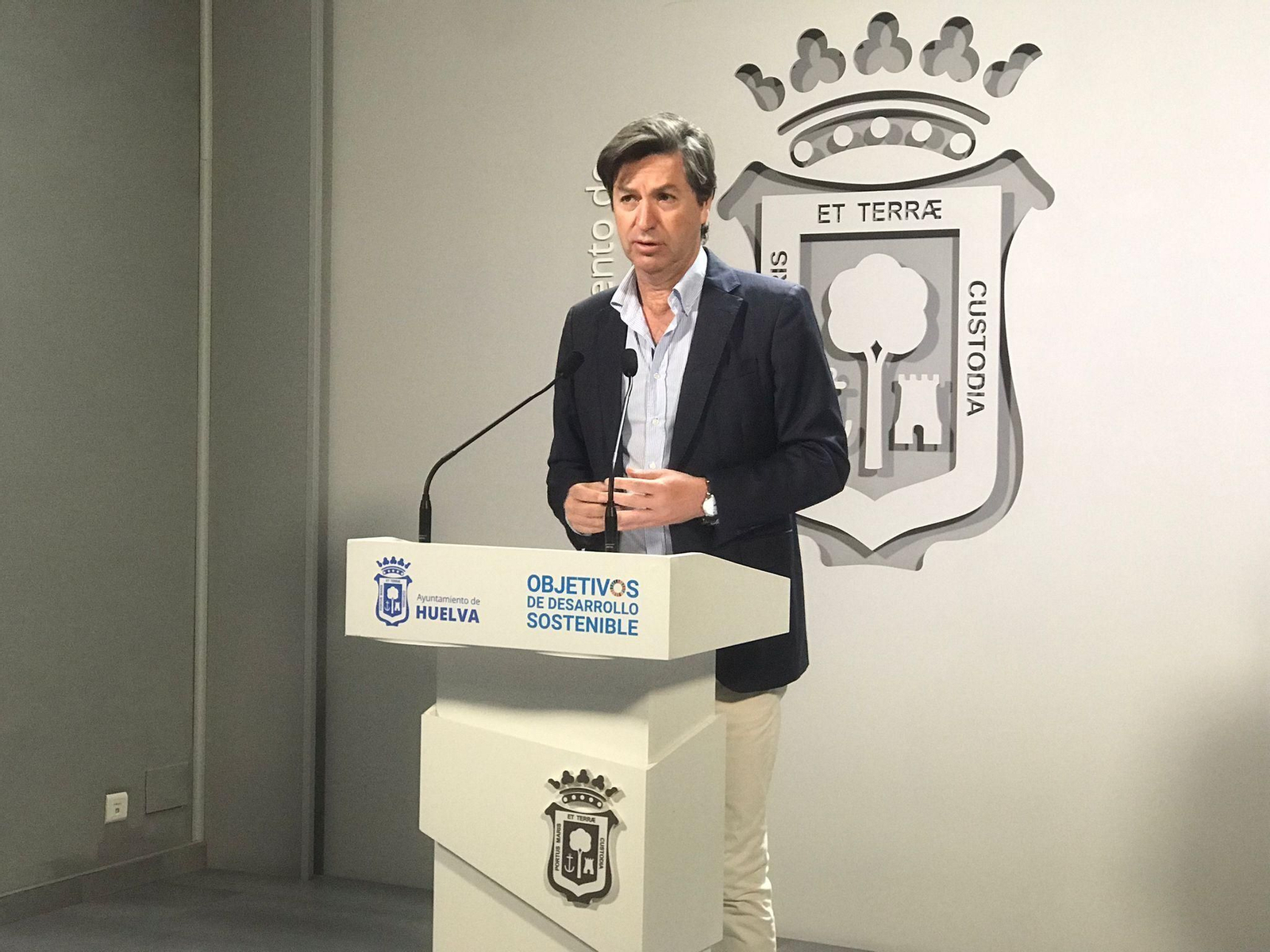 El portavoz de Vox en el Ayuntamiento de Huelva, Wenceslao Font El portavoz de Vox en el Ayuntamiento de Huelva, Wenceslao Font