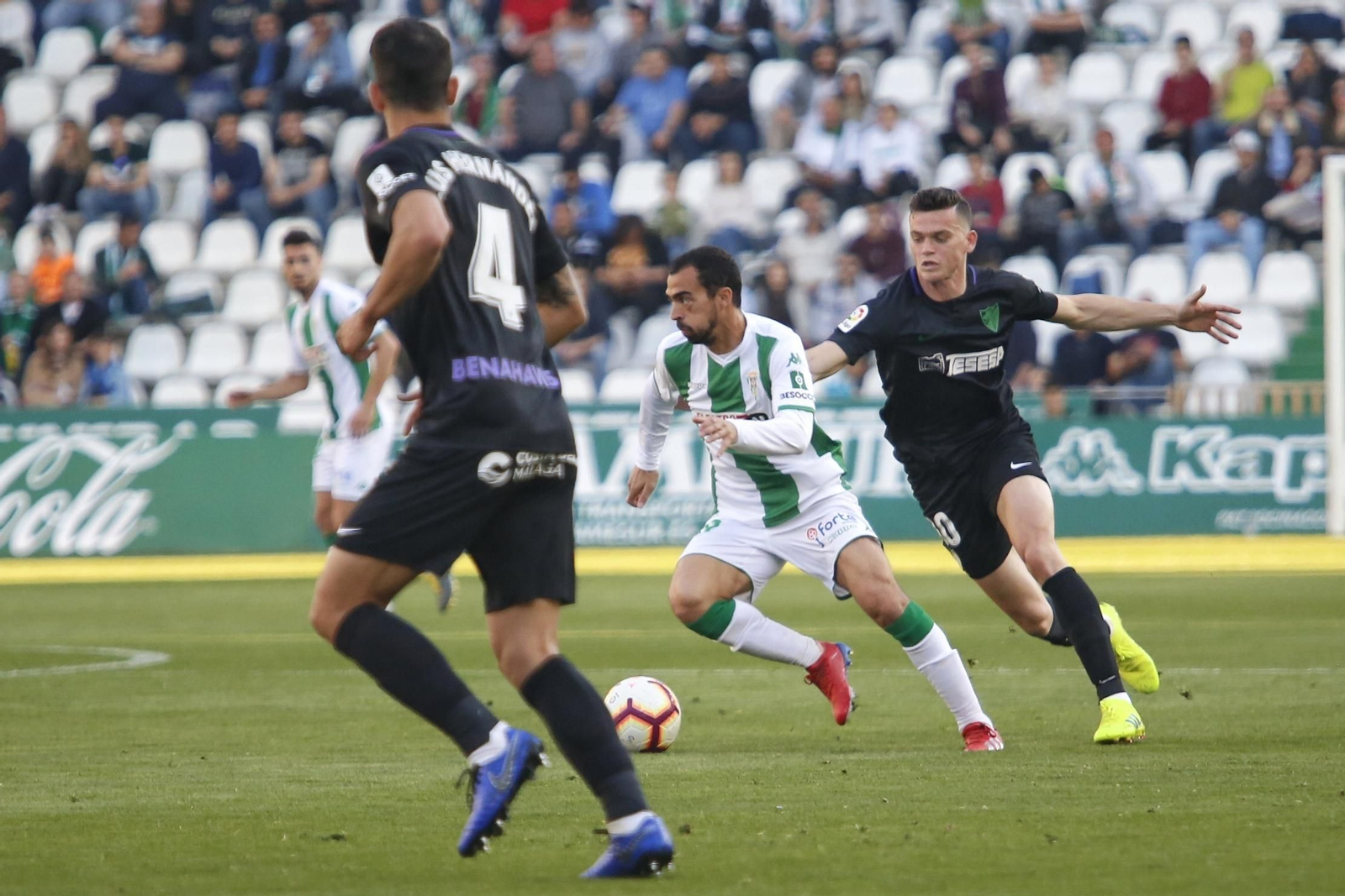 Las imágenes del empate del Córdoba - Málaga (1-1)