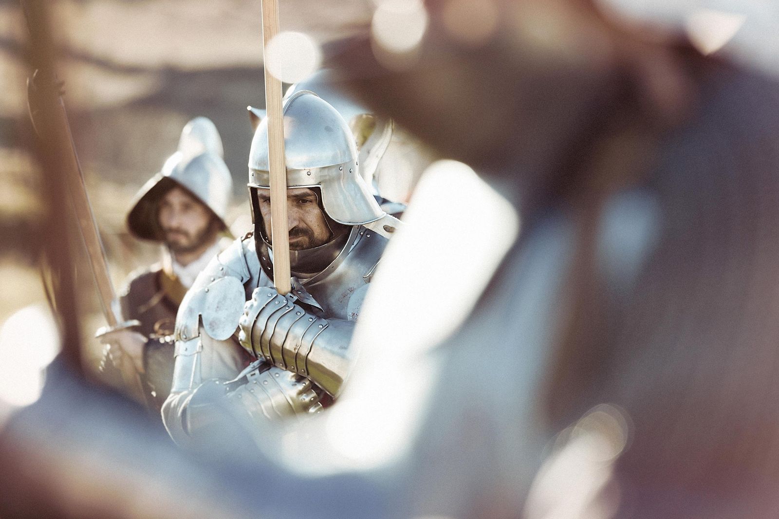 Una de las escenas que recrean la entrega de Granada en 1492, punto de partida de 'Conquistadores: Adventum'.