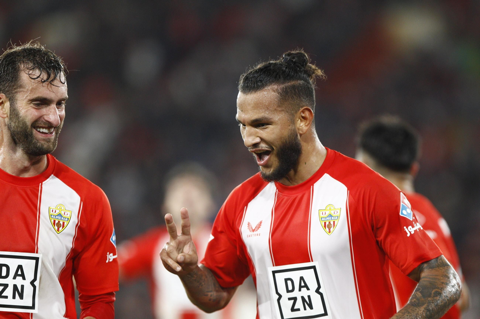 Las mejores imágenes del partido de fútbol U.D. Almería-Córdoba C.F.